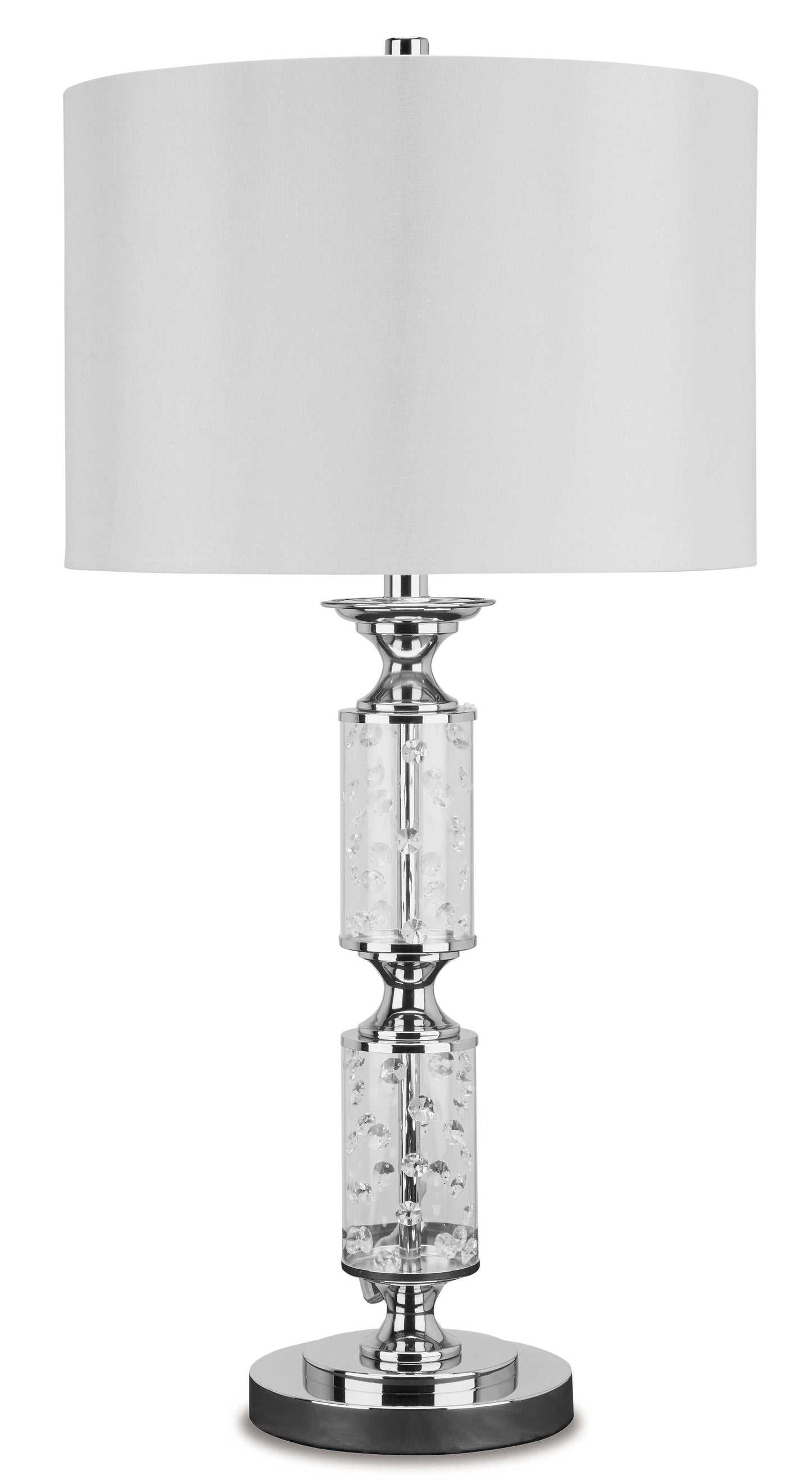 Laramae Chrome Finish Table Lamp