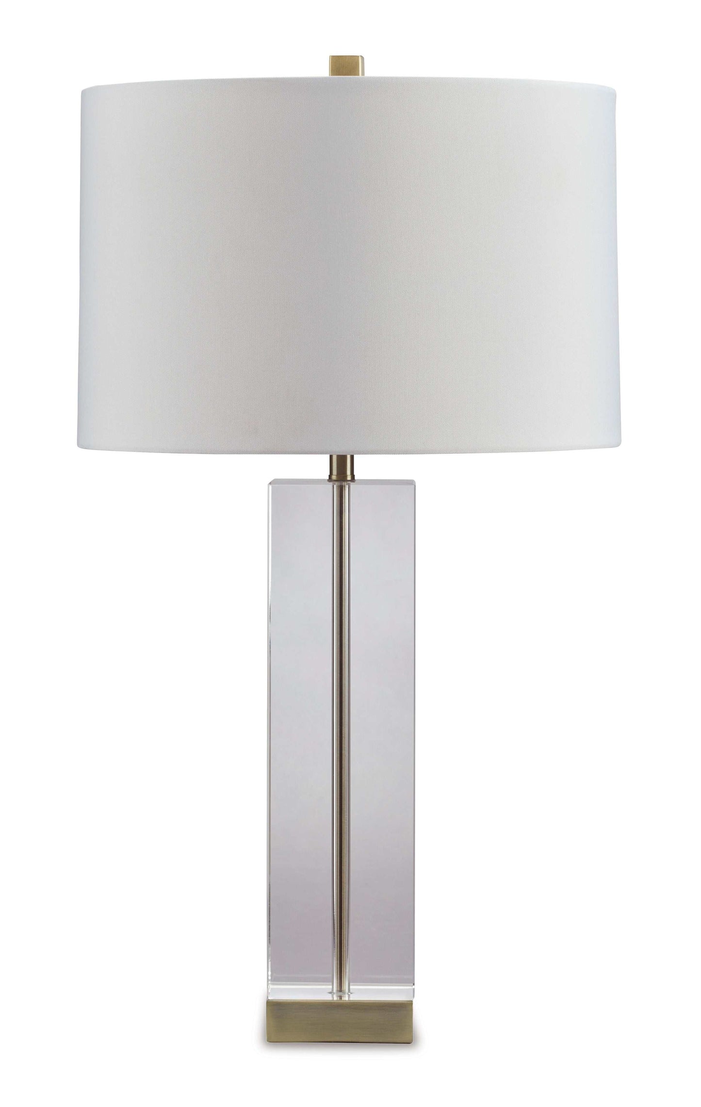 Teelsen Clear & Gold Finish Table Lamp