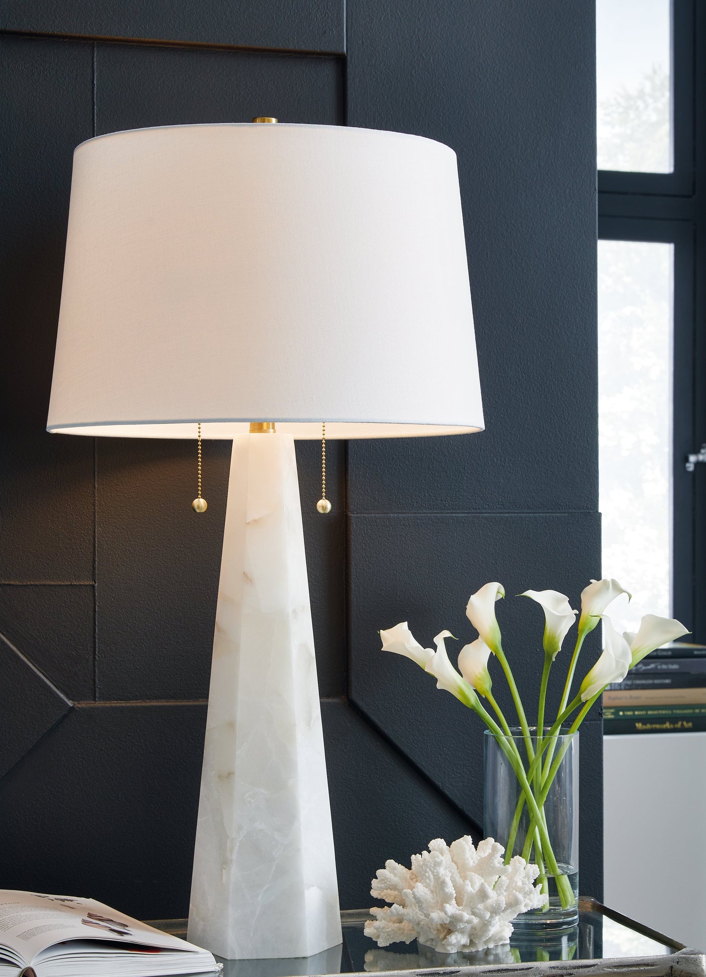 Laurellen White Table Lamp