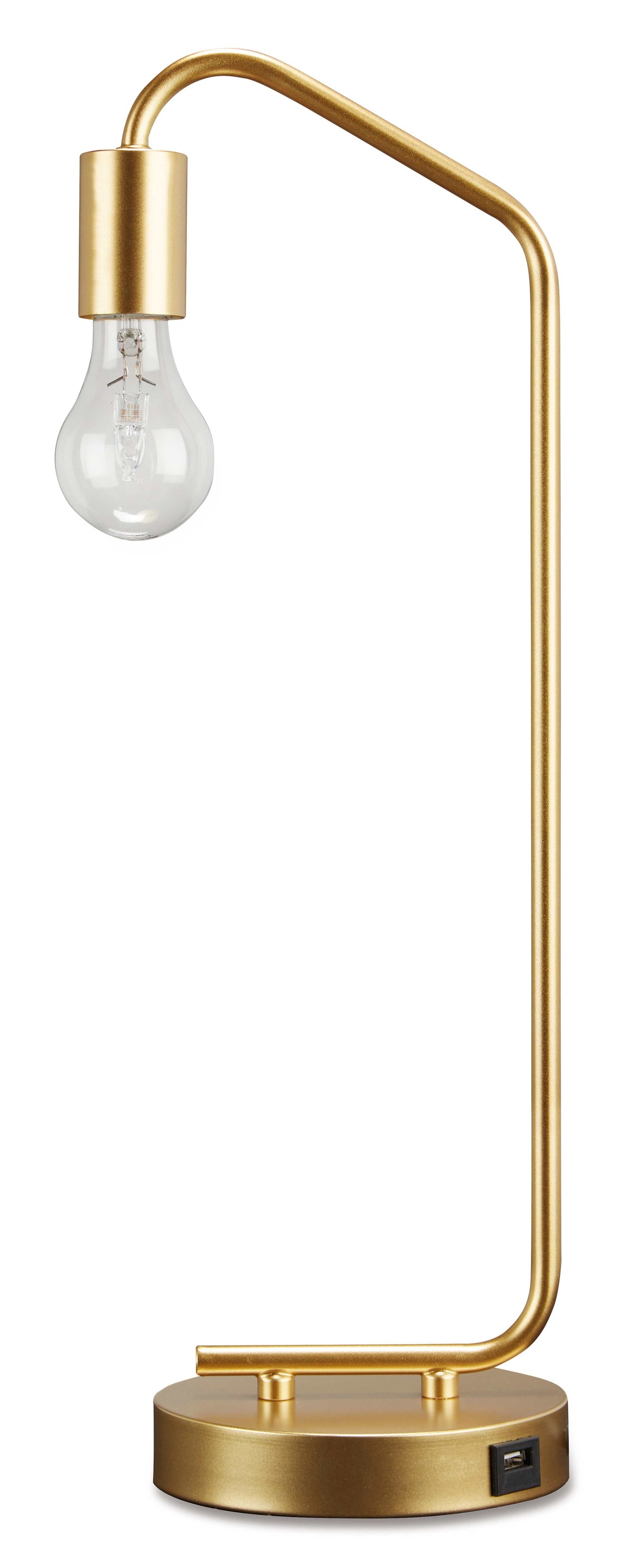 Covybend Gold Desk Lamp