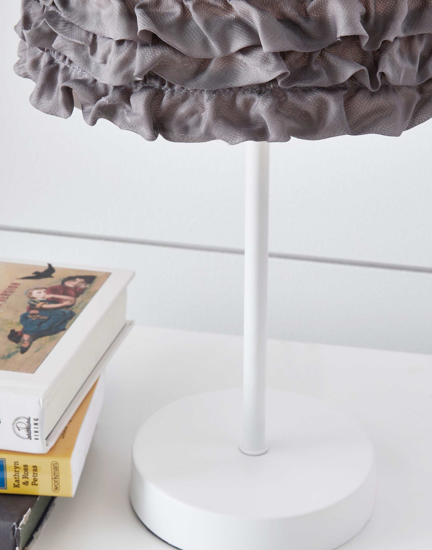 Mirette Gray/White Table Lamp