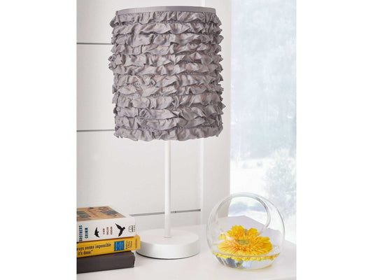 Mirette Gray/White Table Lamp