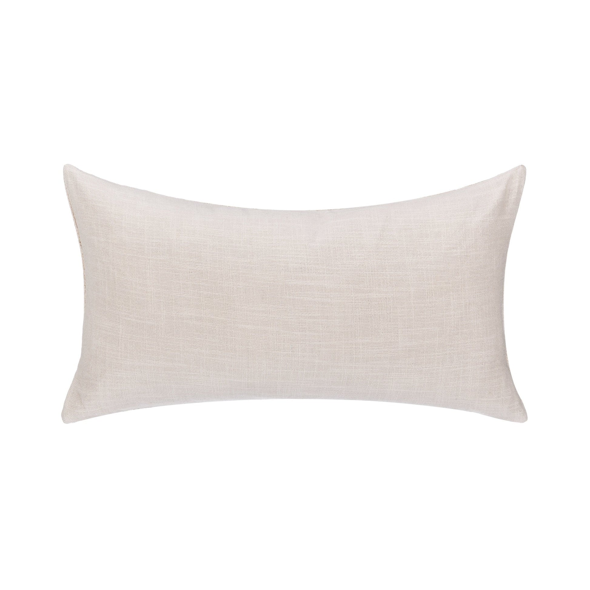 LN Abbey Mocha Cream/Ivory 14x26 Throw Pillow (Set of 2) - Ornate Home