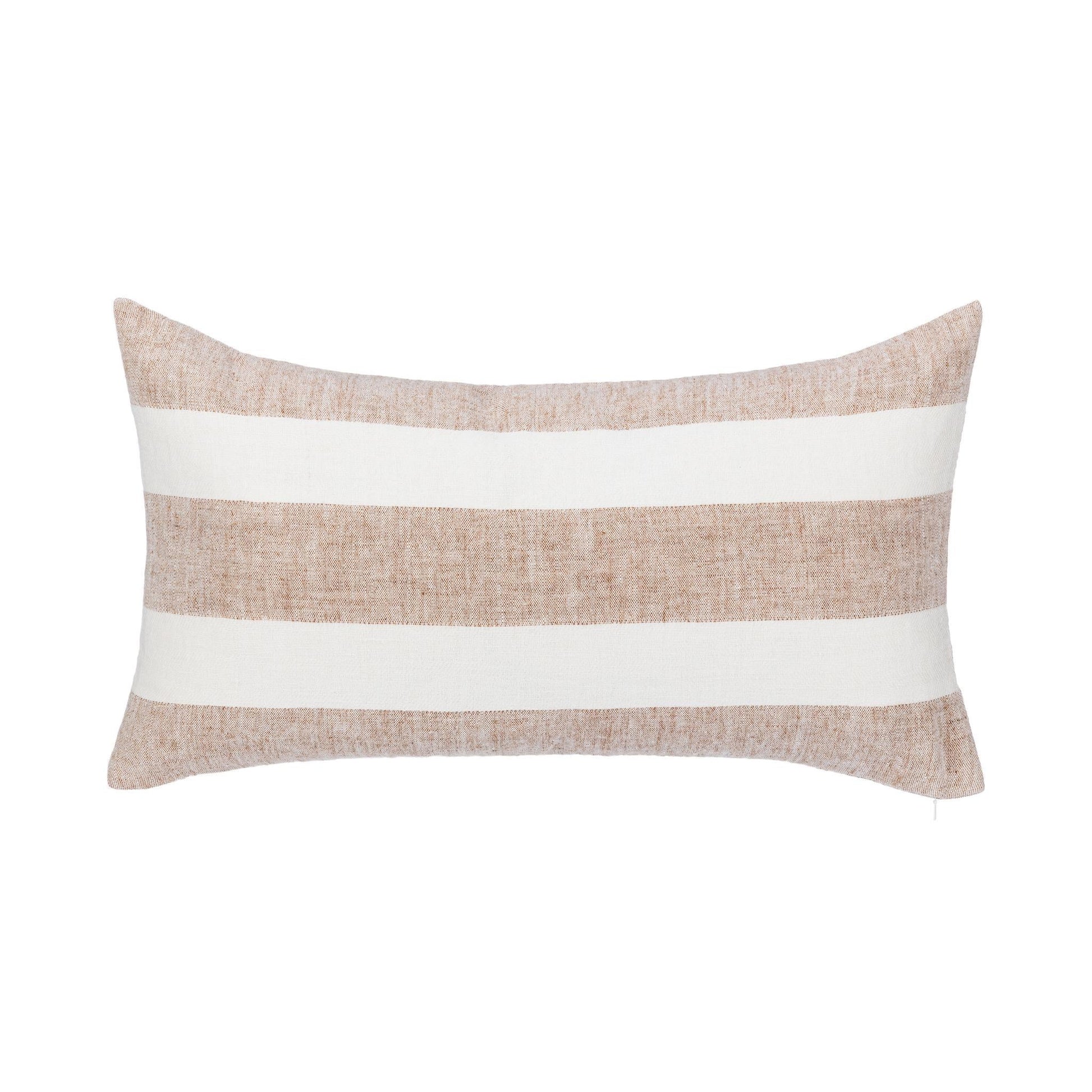 LN Eleanor Natural/Ivory 14x26 Throw Pillow (Set of 2) - Ornate Home