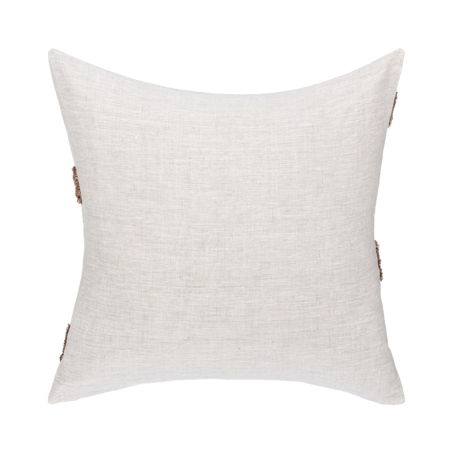 LN Essay Frothed Brown 22x22 Throw Pillow (Set of 2) - Ornate Home