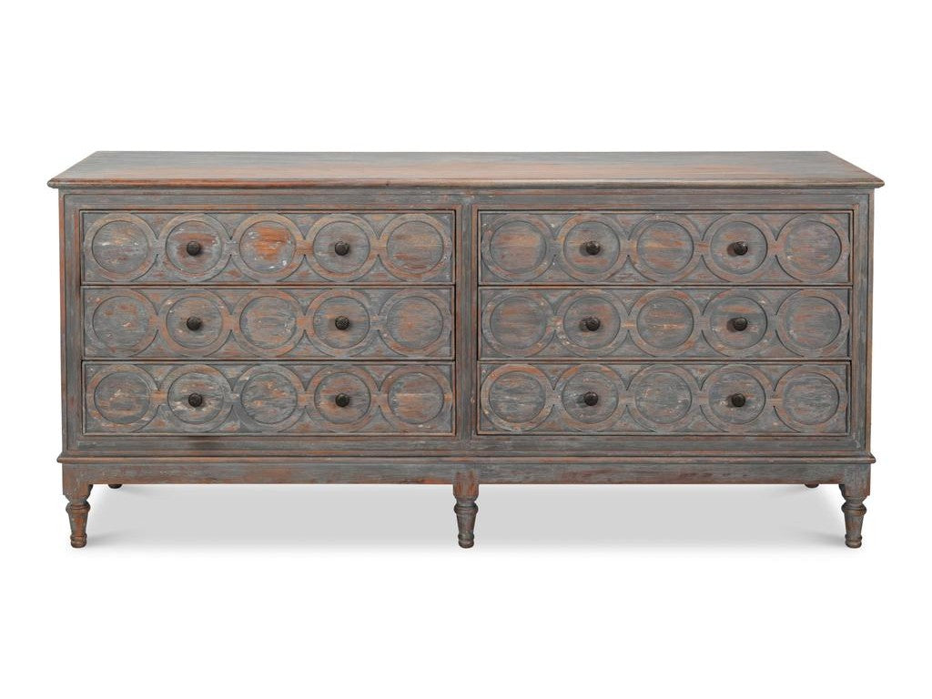 La Cercle Black Sideboard - Ornate Home