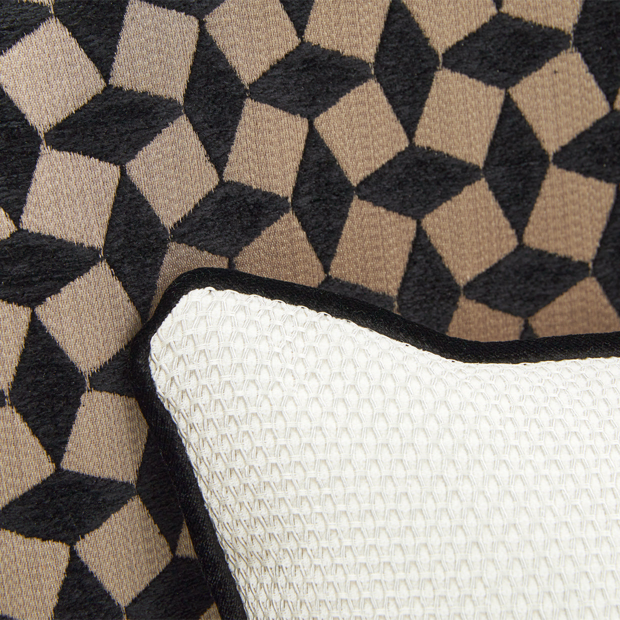 La Francaise Black Ice/Café Accent Chair - Ornate Home