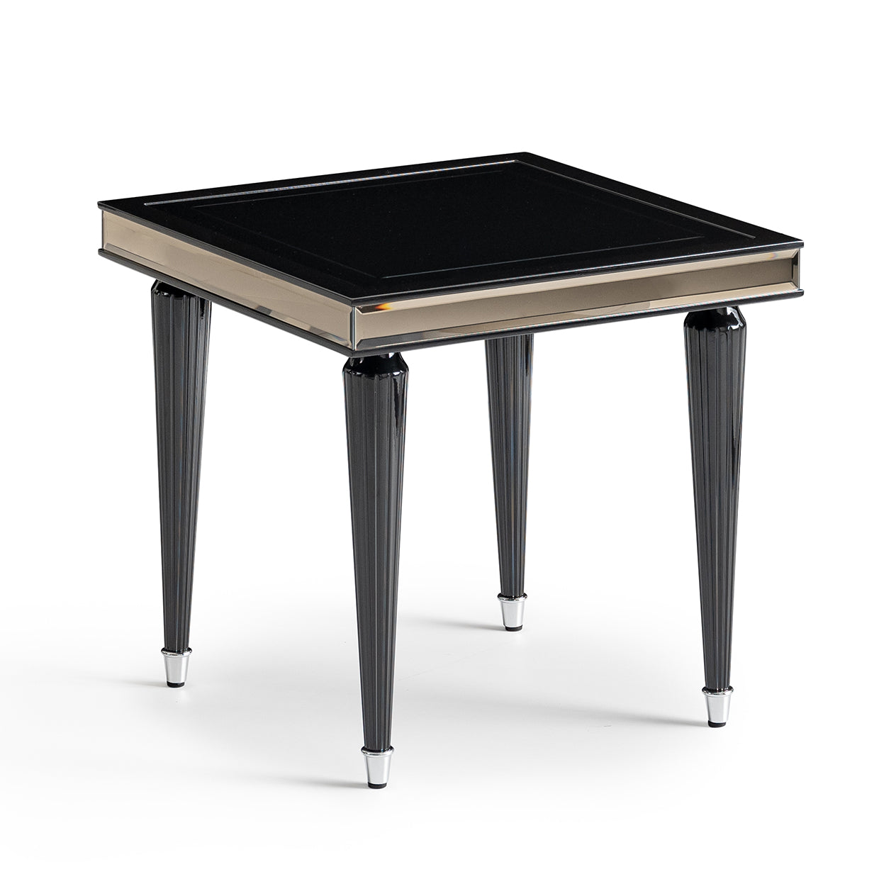 La Francaise Black Ice Side Table - Ornate Home