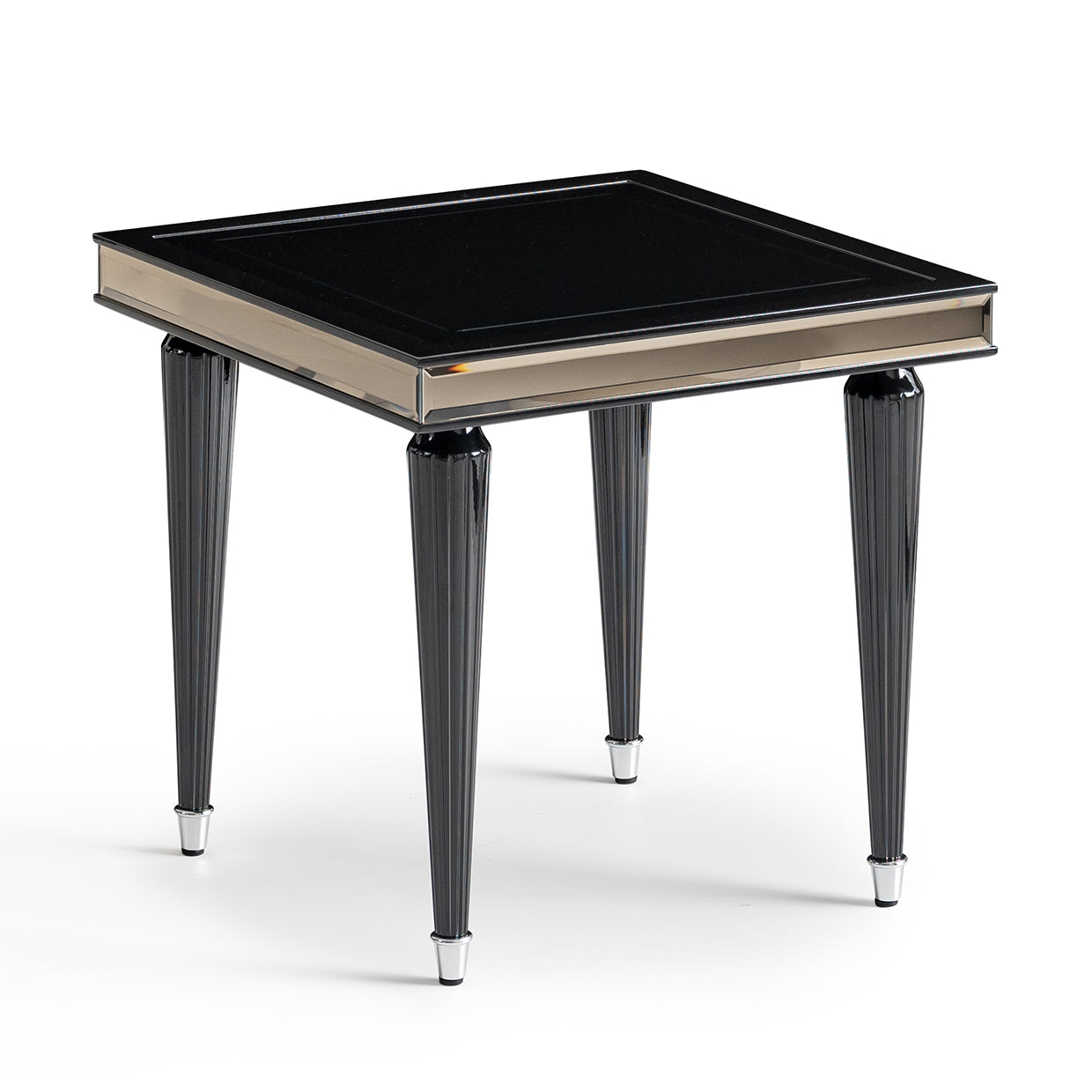 La Francaise Black Ice Side Table - Ornate Home