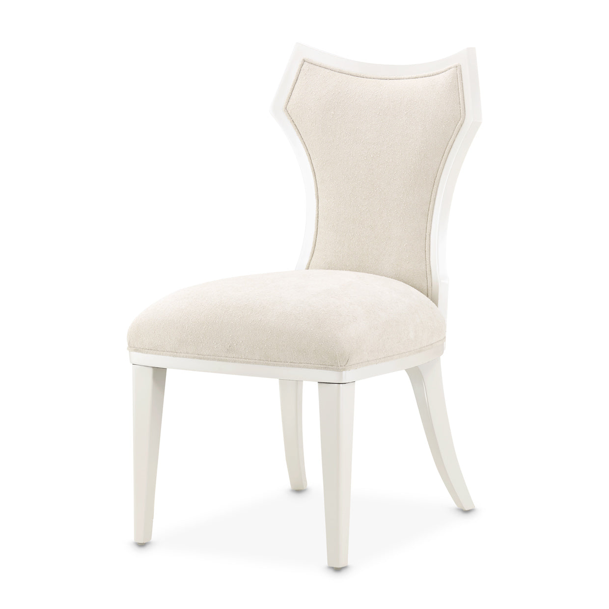 La Marisia Creamy Pearl/Tranquil Vanity Chair - Ornate Home