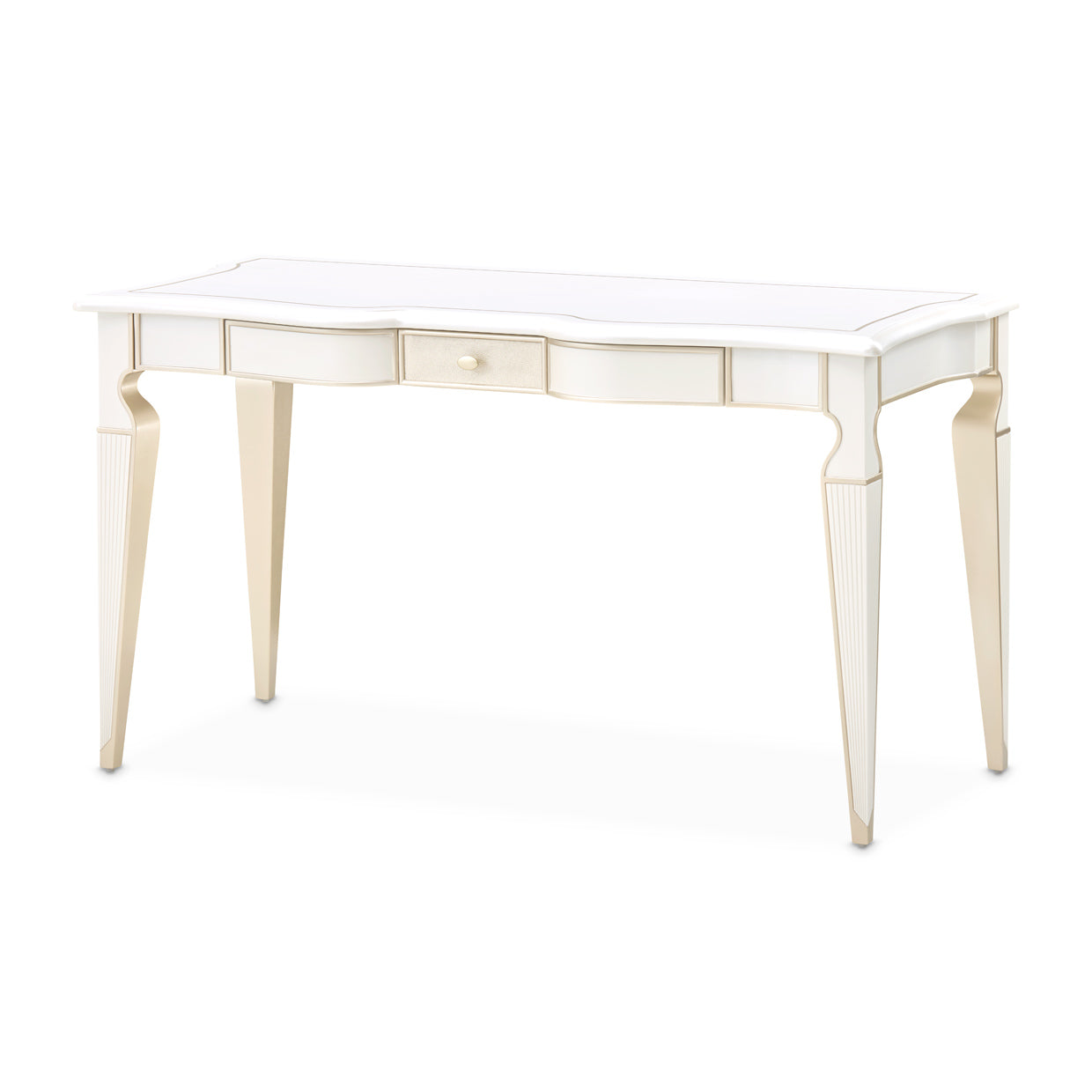 La Marisia Creamy Pearl Vanity Desk - Ornate Home