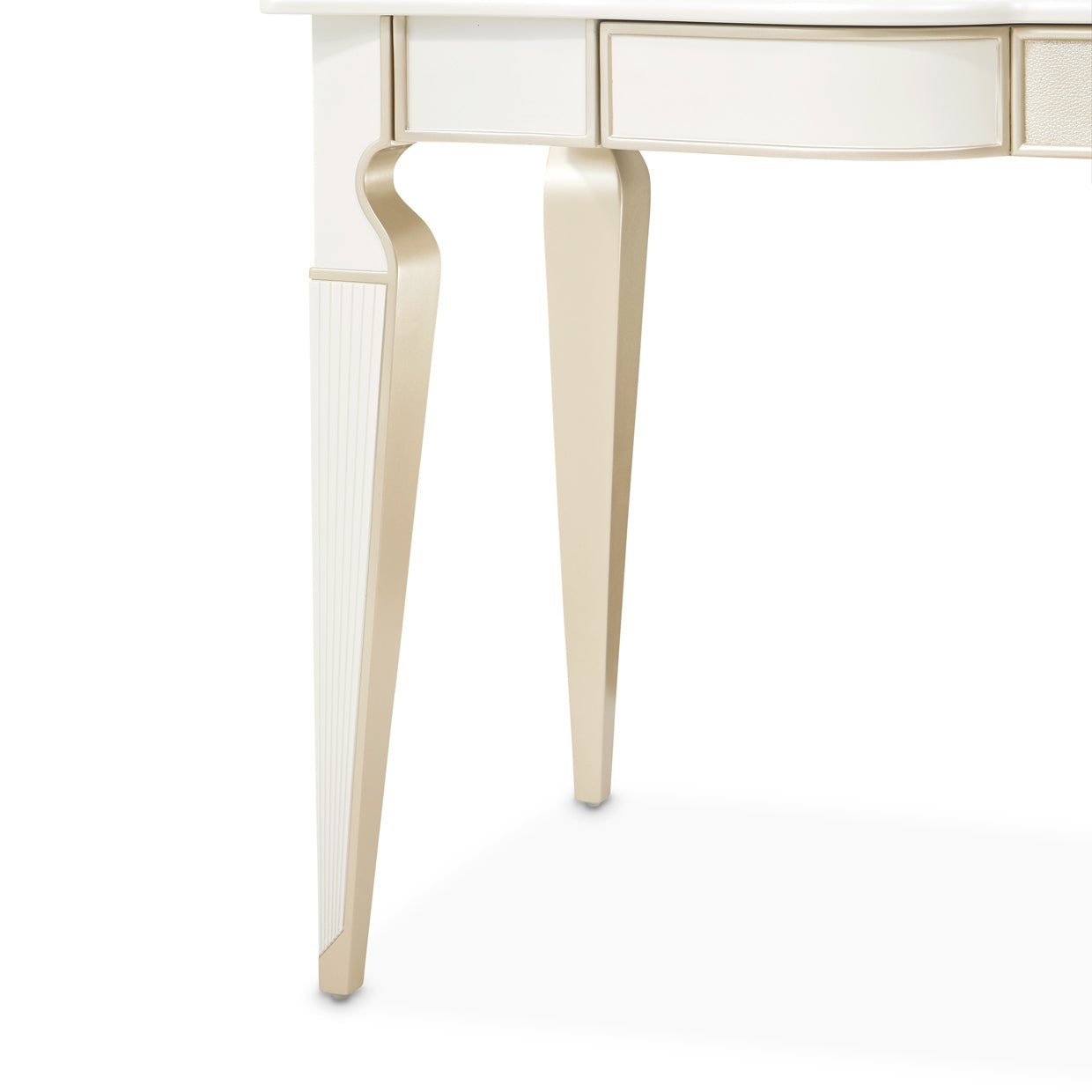La Marisia Creamy Pearl Vanity Desk - Ornate Home