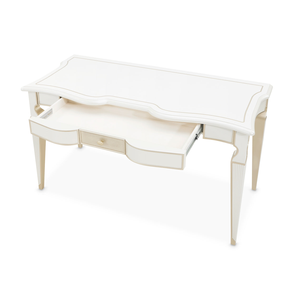 La Marisia Creamy Pearl Vanity Desk - Ornate Home