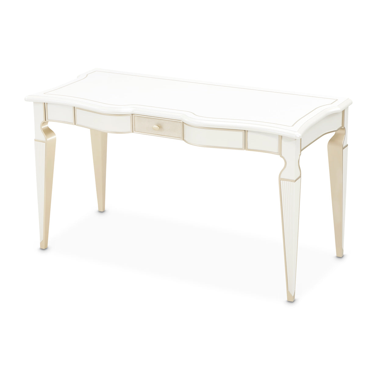 La Marisia Creamy Pearl Vanity Desk - Ornate Home