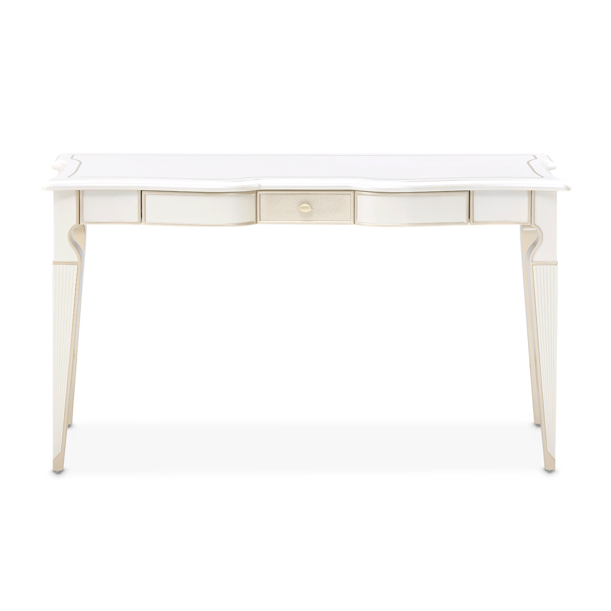 La Marisia Creamy Pearl Vanity Desk - Ornate Home