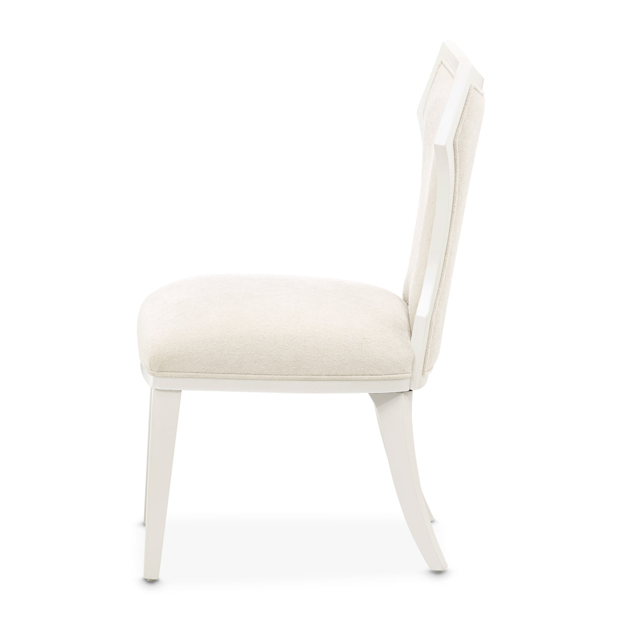 La Marisia Creamy Pearl Vanity Set with Mirror & Chair - Ornate Home
