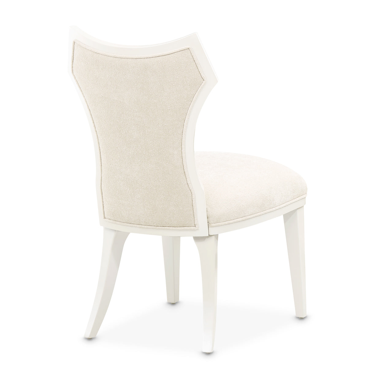 La Marisia Creamy Pearl Vanity Set with Mirror & Chair - Ornate Home