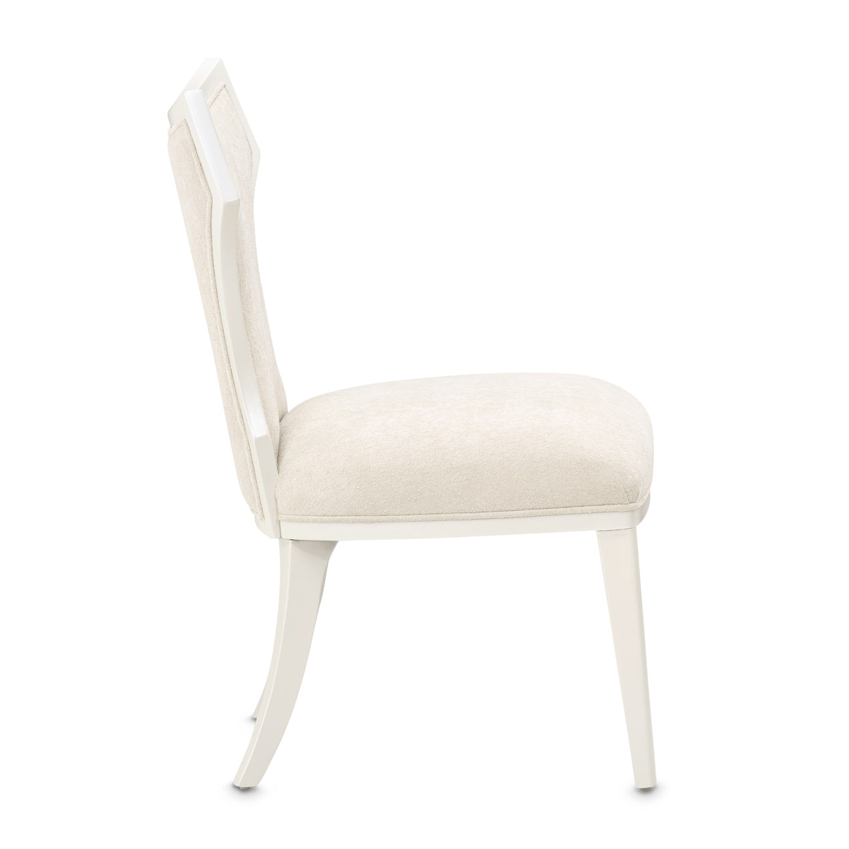 La Marisia Creamy Pearl Vanity Set with Mirror & Chair - Ornate Home
