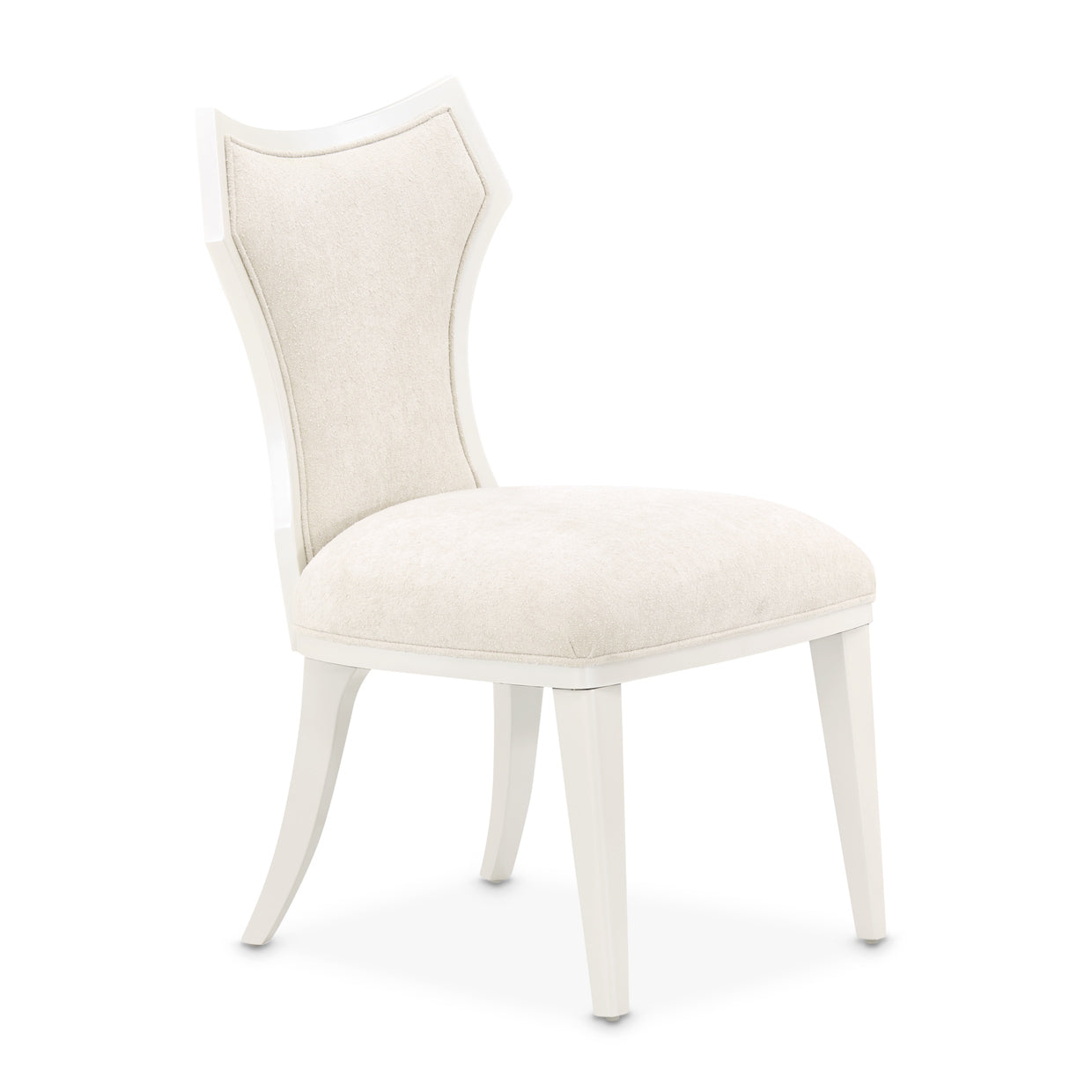 La Marisia Creamy Pearl Vanity Set with Mirror & Chair - Ornate Home