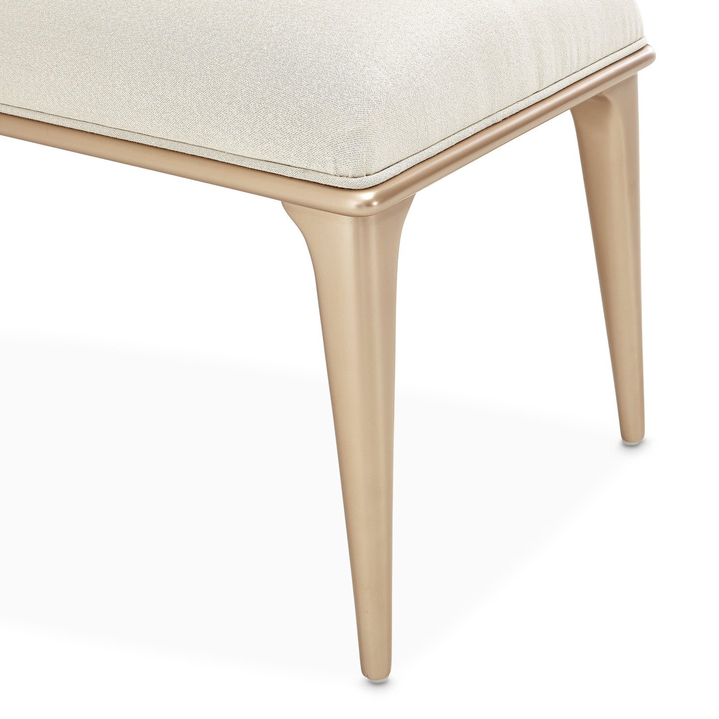 La Rachelle Medium Champagne Bed Bench - Ornate Home