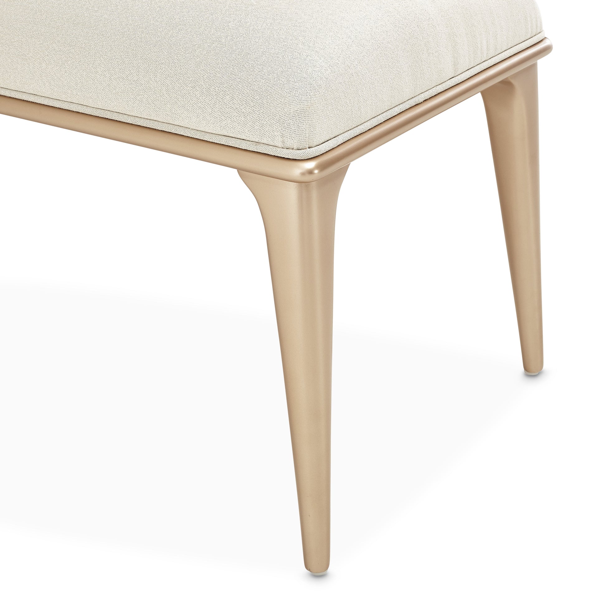 La Rachelle Medium Champagne Bed Bench - Ornate Home