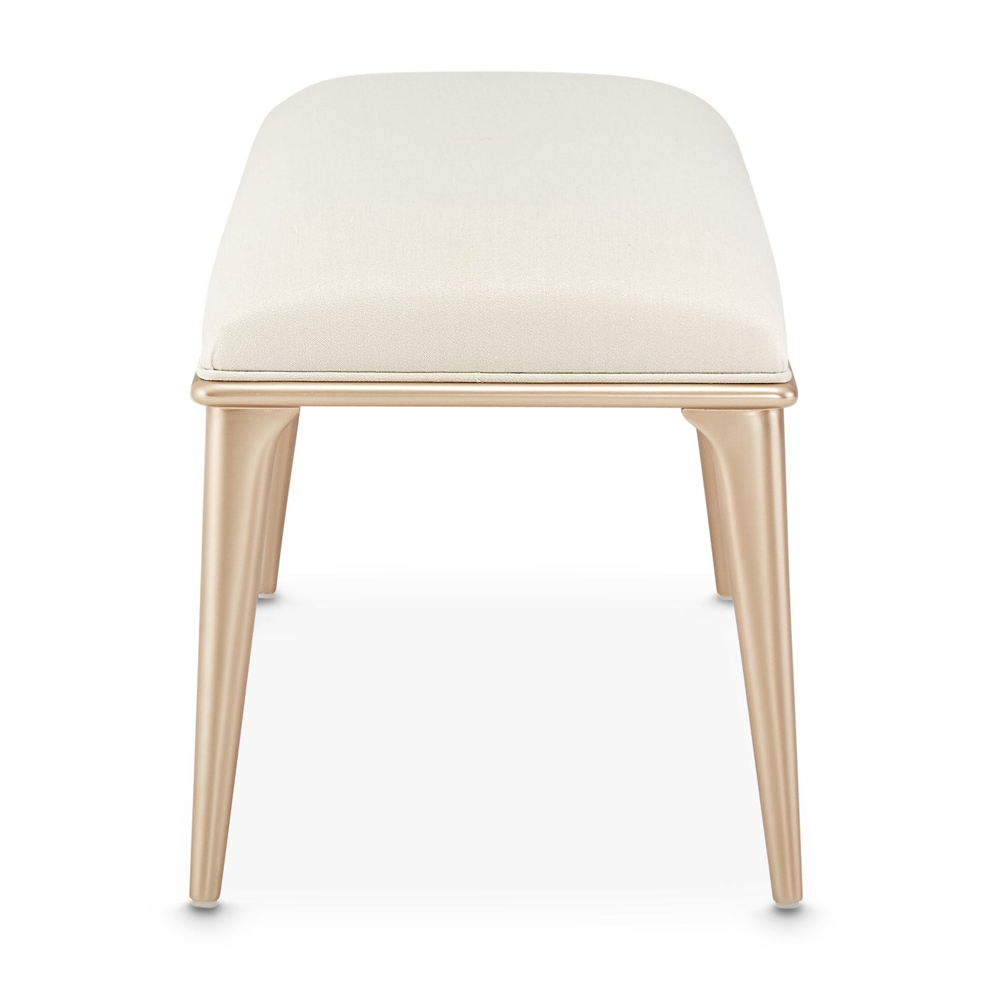 La Rachelle Medium Champagne Bed Bench - Ornate Home