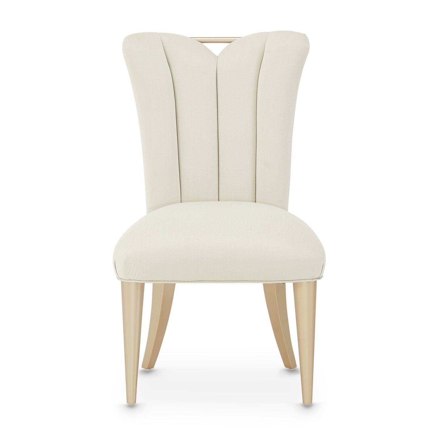 La Rachelle Medium Champagne Dining Side Chair (Set of 2) - Ornate Home