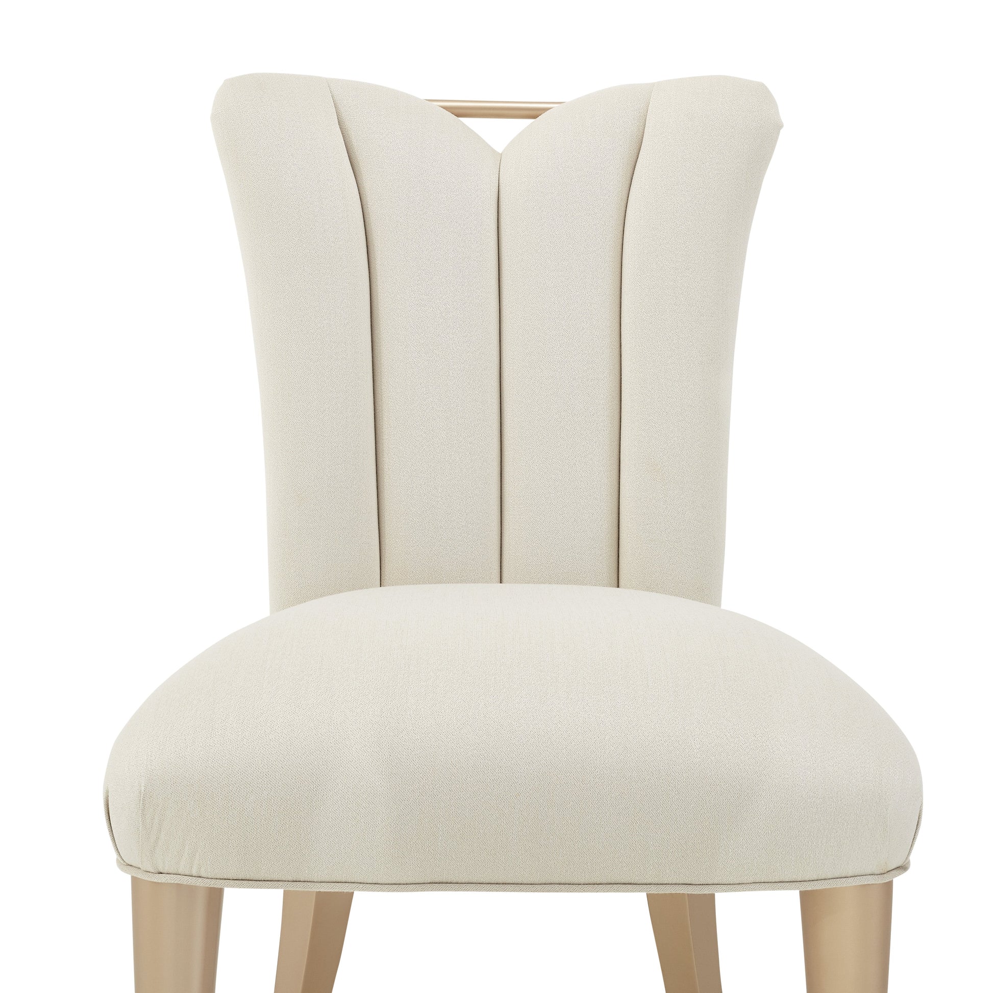 La Rachelle Medium Champagne Dining Side Chair (Set of 2) - Ornate Home