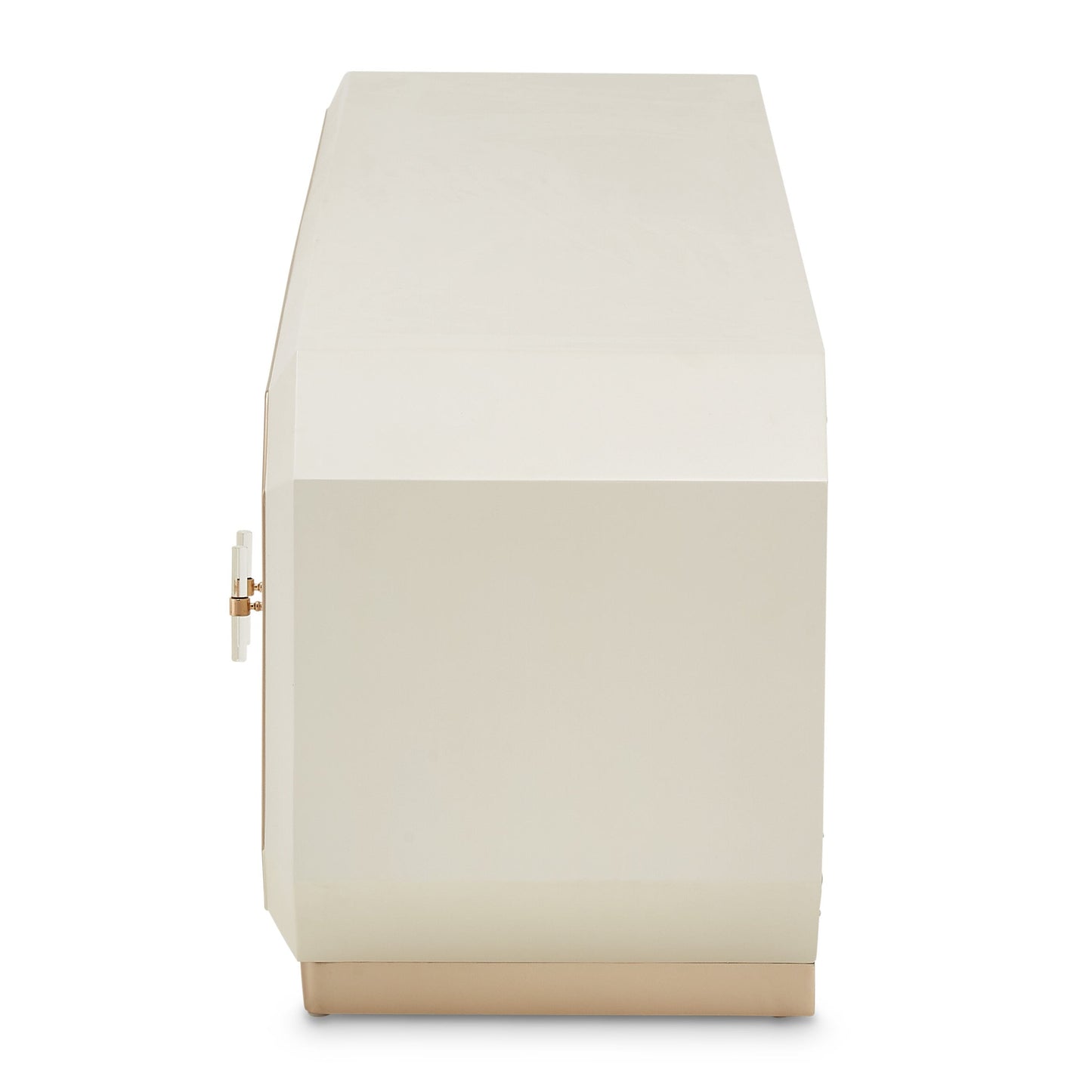 La Rachelle Medium Champagne Media Cabinet - Ornate Home
