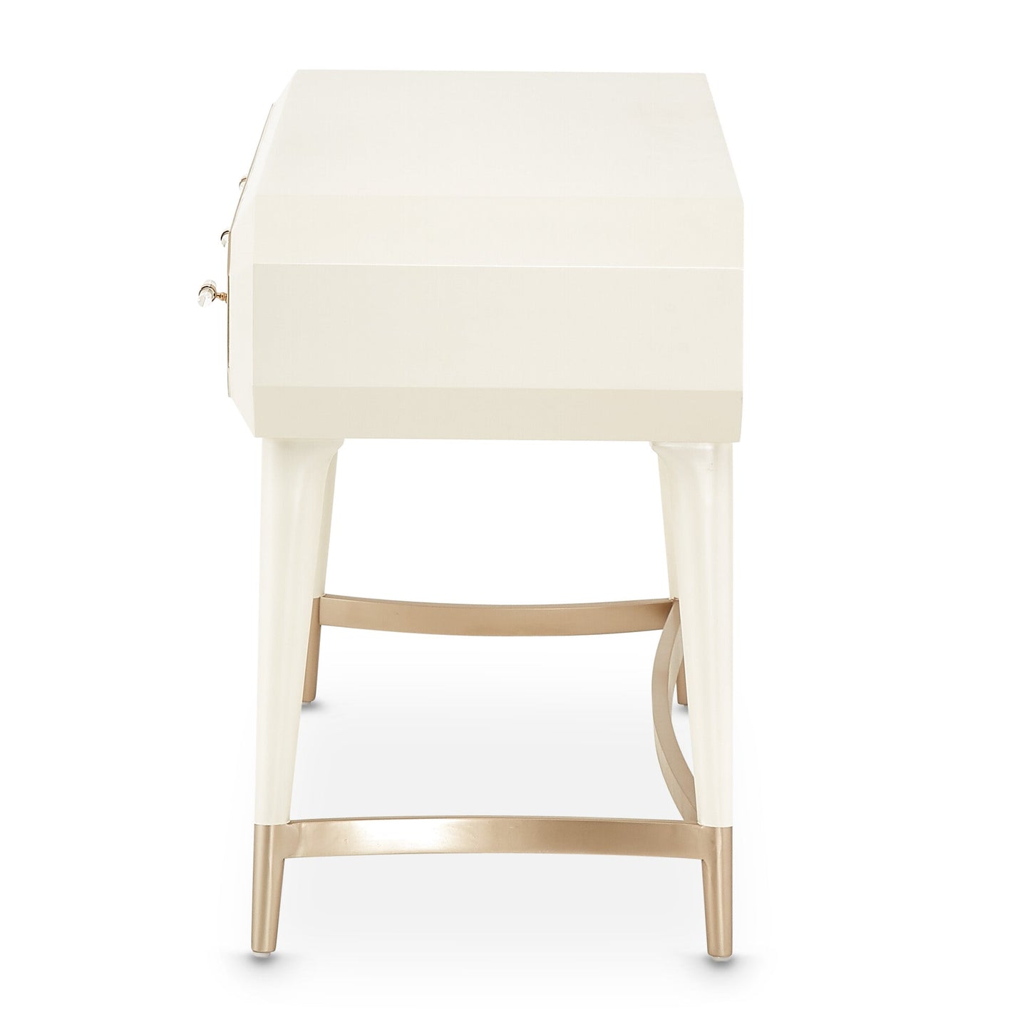 La Rachelle Medium Champagne Vanity Desk - Ornate Home