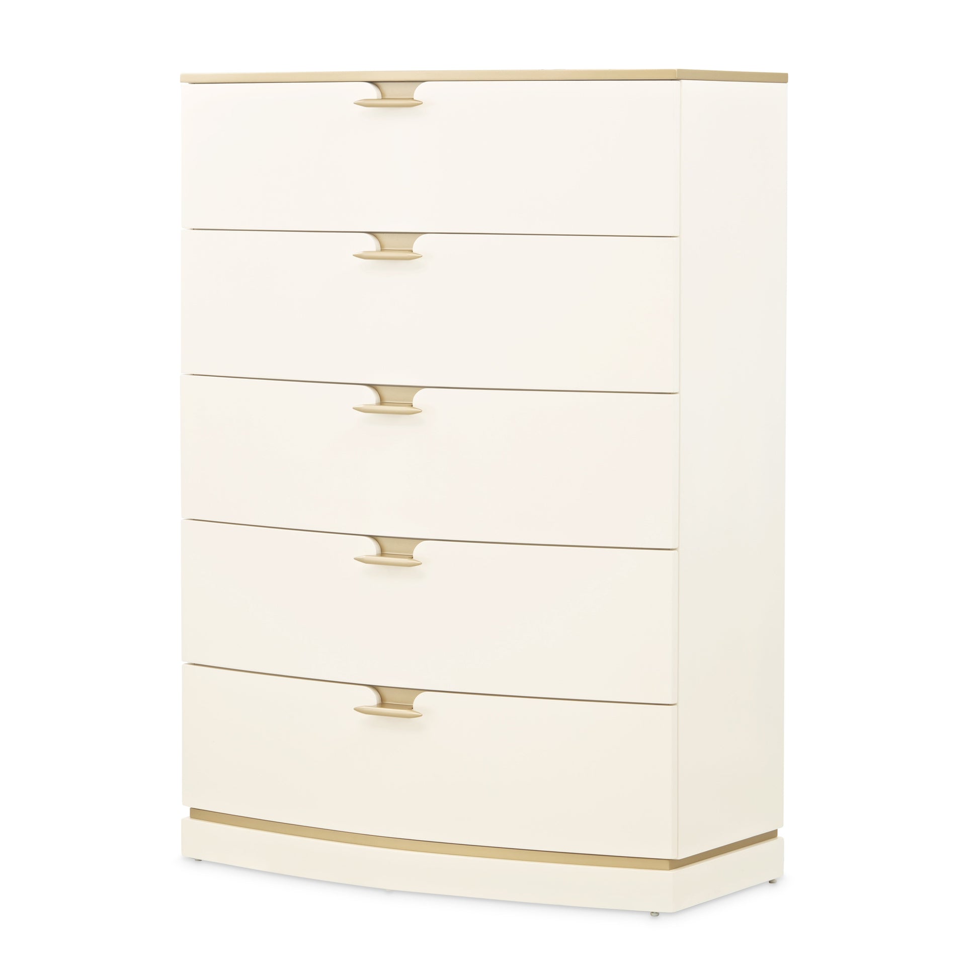 La Terrazza Creamy Pearl 5-Drawer Chest - Ornate Home