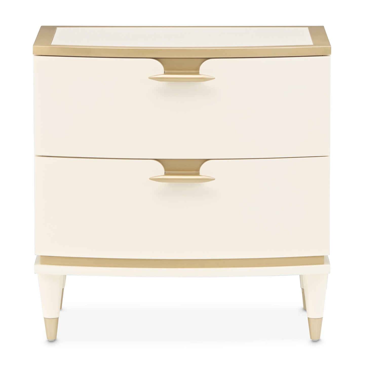 La Terrazza Creamy Pearl Nightstand - Ornate Home