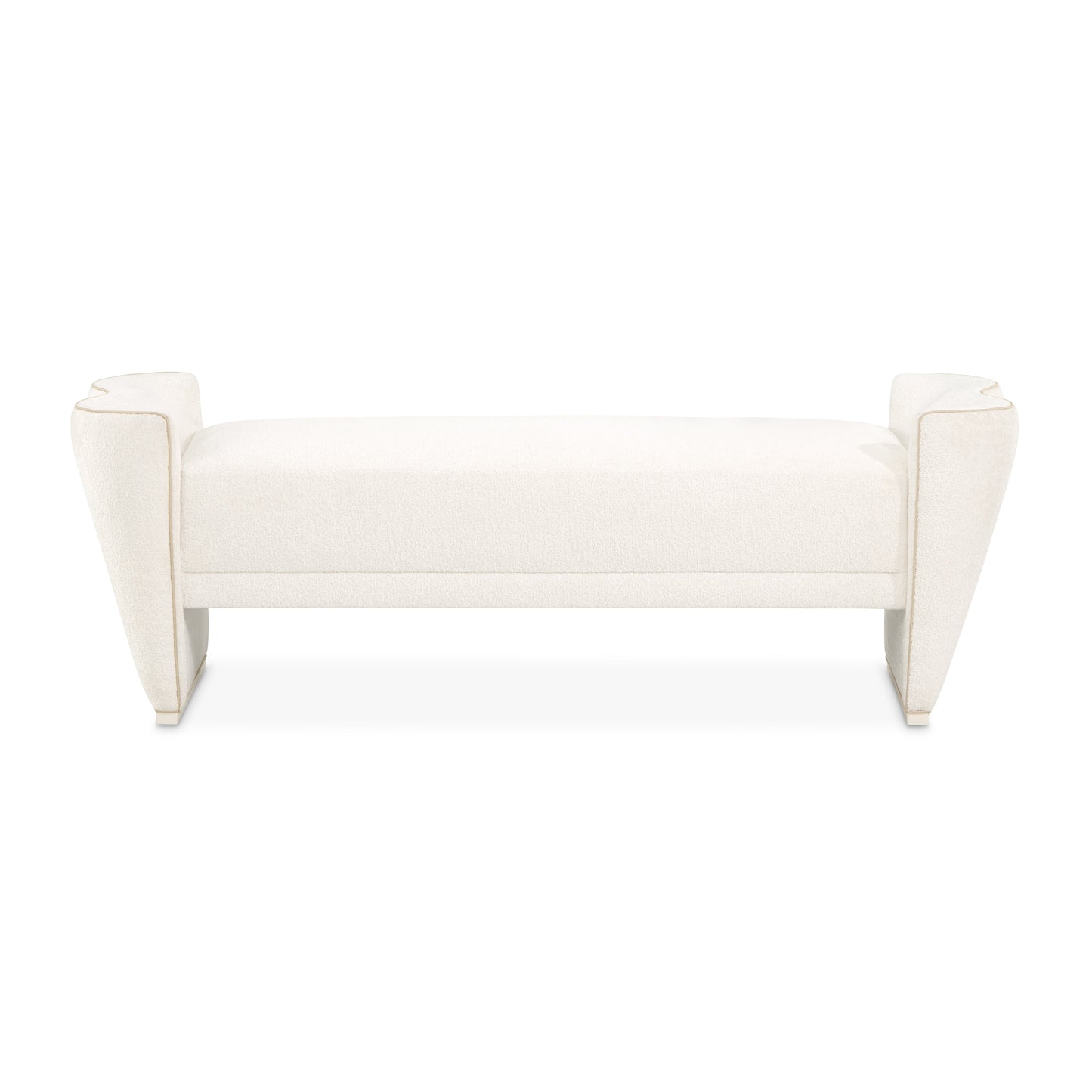 La Terrazza Creamy Pearl/Starlight Bed Bench - Ornate Home