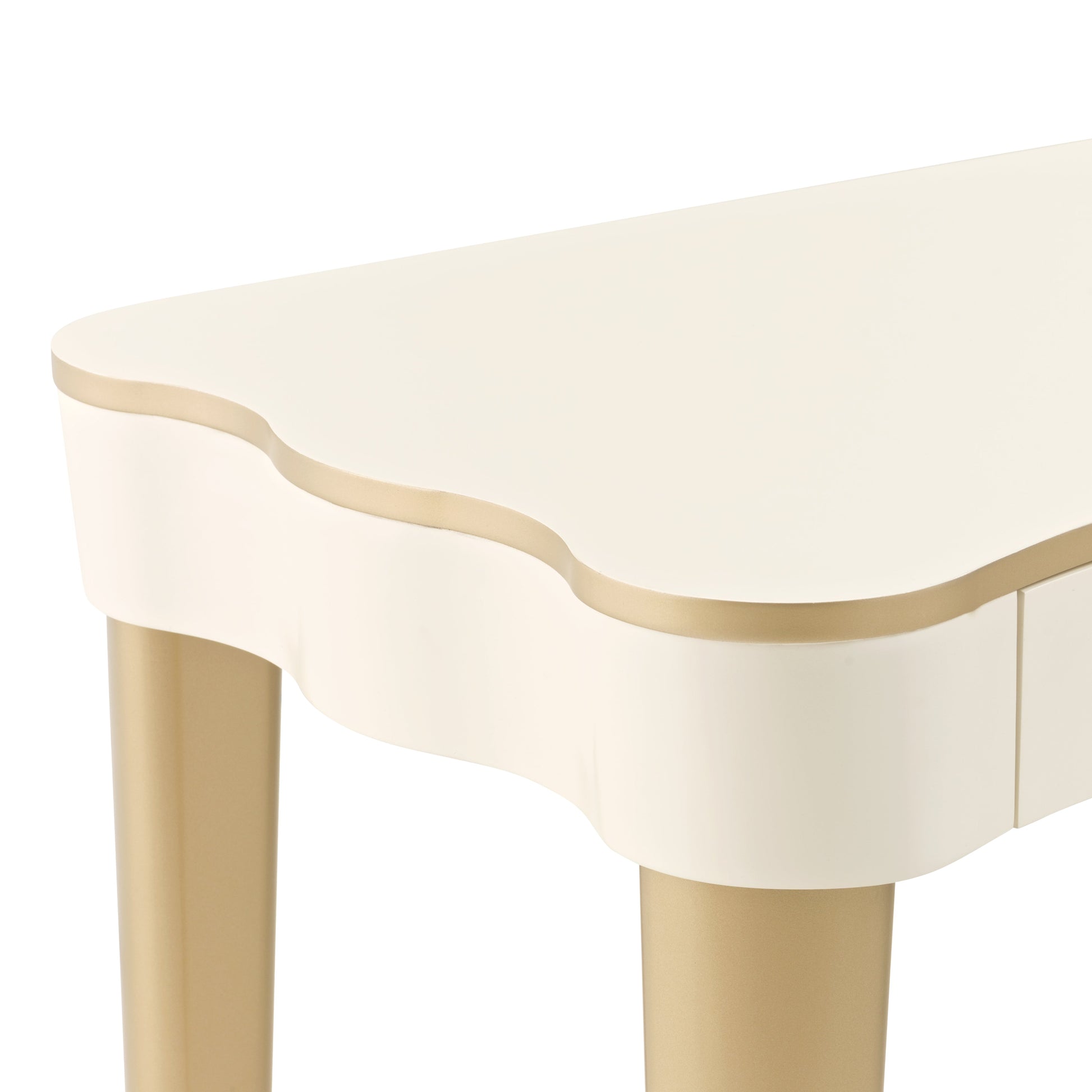 La Terrazza Creamy Pearl Vanity Desk - Ornate Home