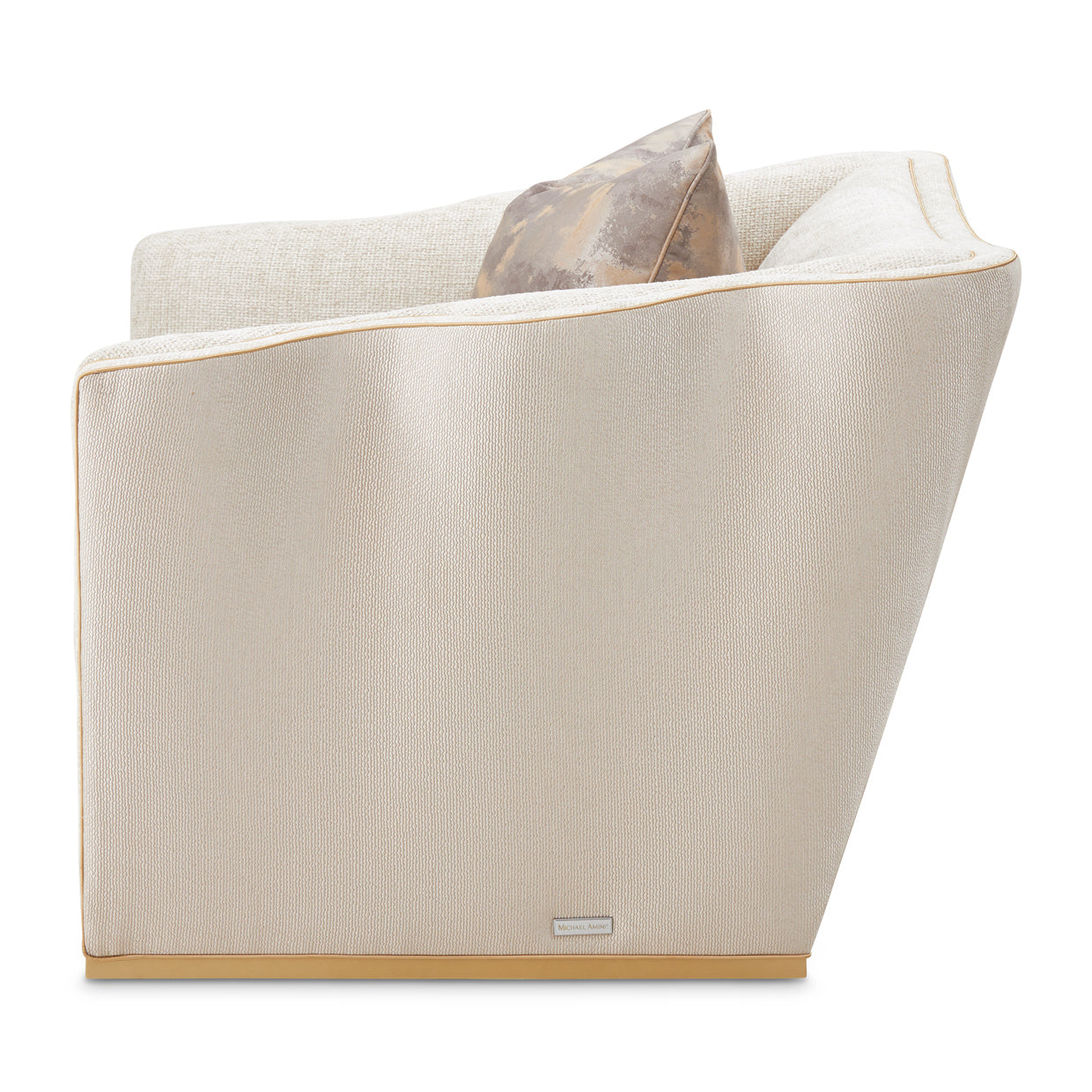 La Terrazza Light Champagne/Cappuccino Matching Chair - Ornate Home