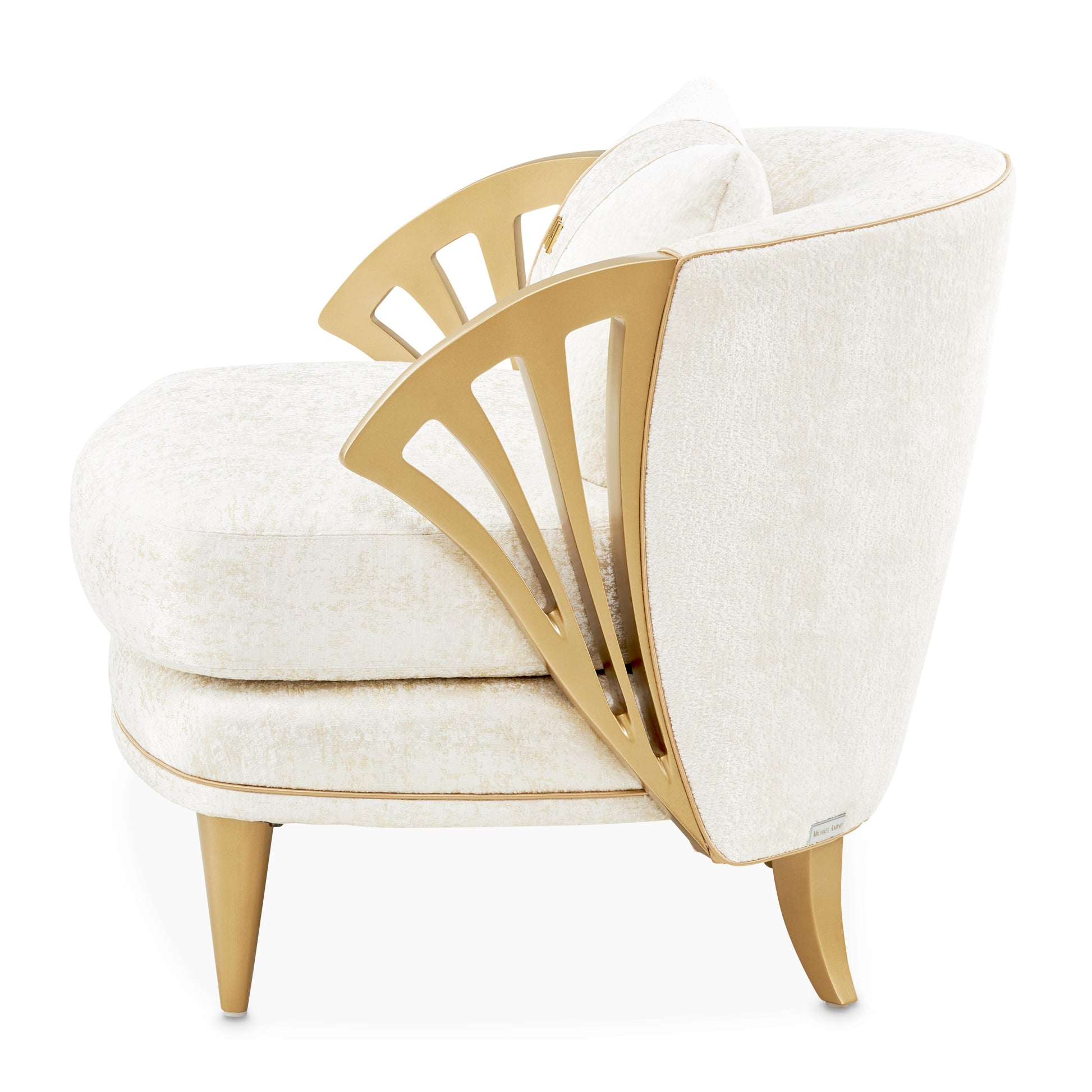 La Terrazza Light Champagne/Starlight Accent Chair - Ornate Home