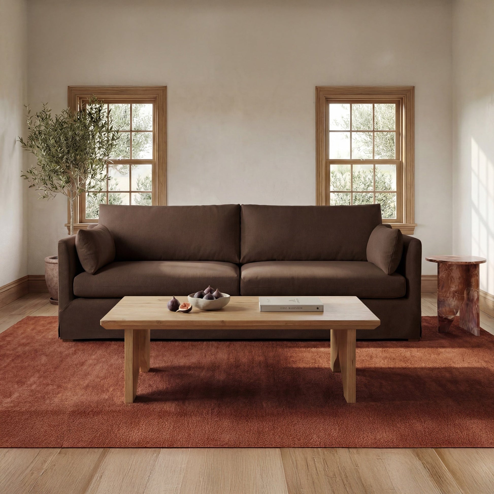Lake Natural Coffee Table - Ornate Home
