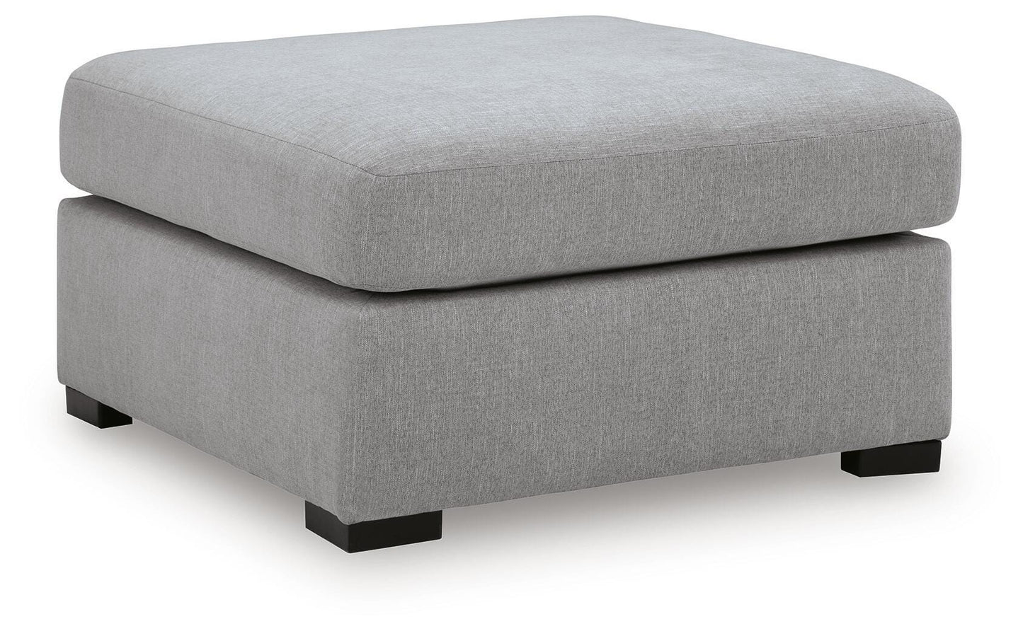 Lakepoint Nickel Oversized Accent Ottoman- Viva Furn