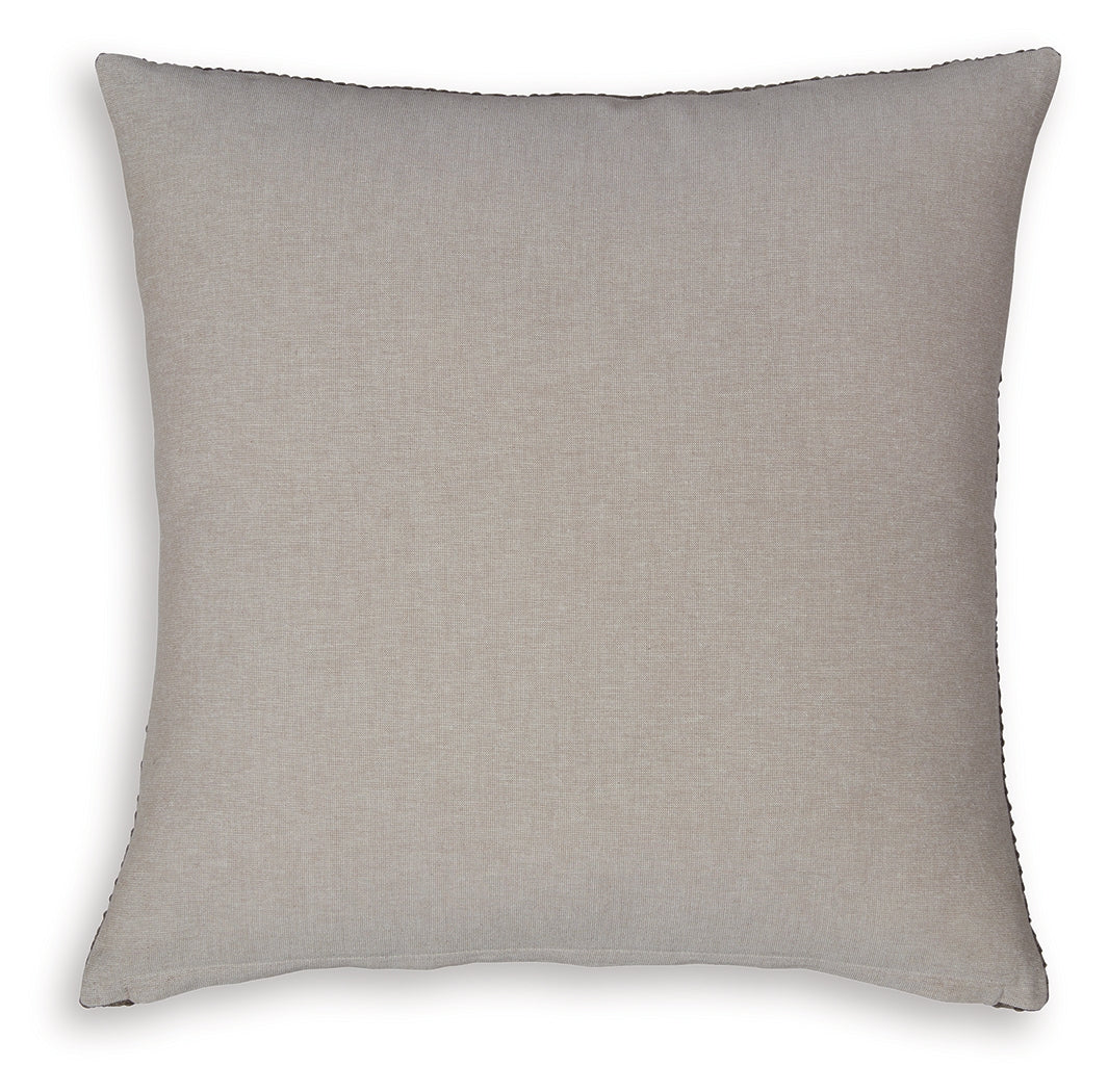 Landcher Brown Pillow (Set of 4)- Viva Furn