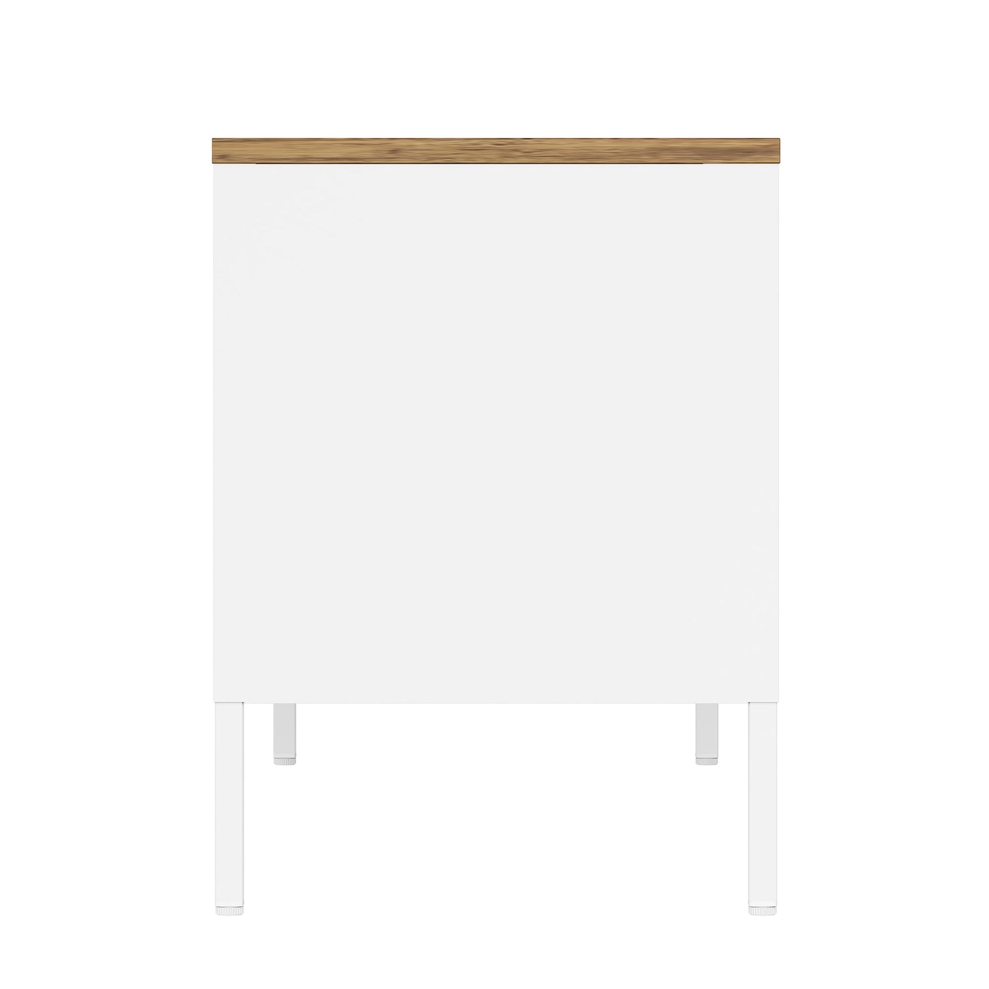Landen 47" TV Stand in White - Ornate Home