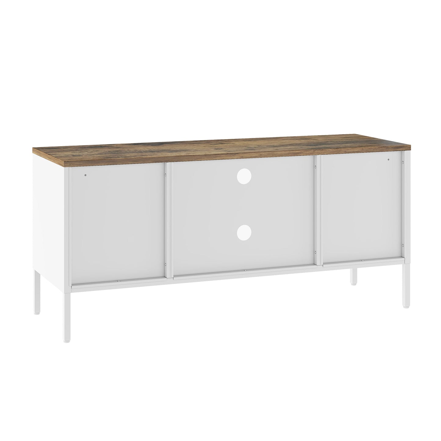 Landen 47" TV Stand in White - Ornate Home