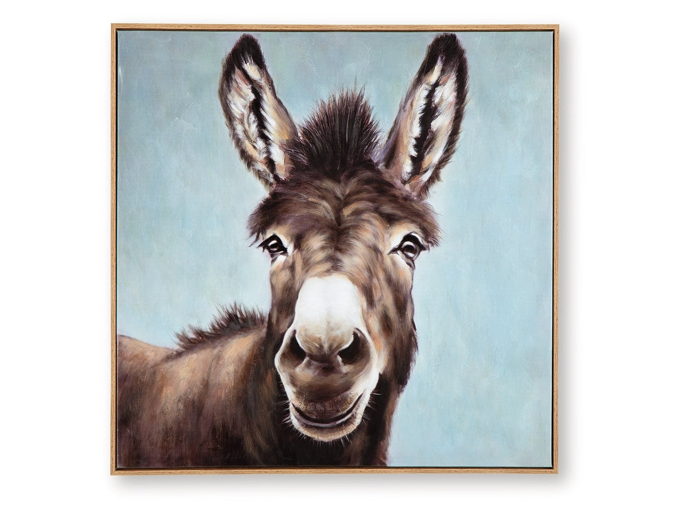 Landerton Brown/Blue/White Wall Art- Viva Furn