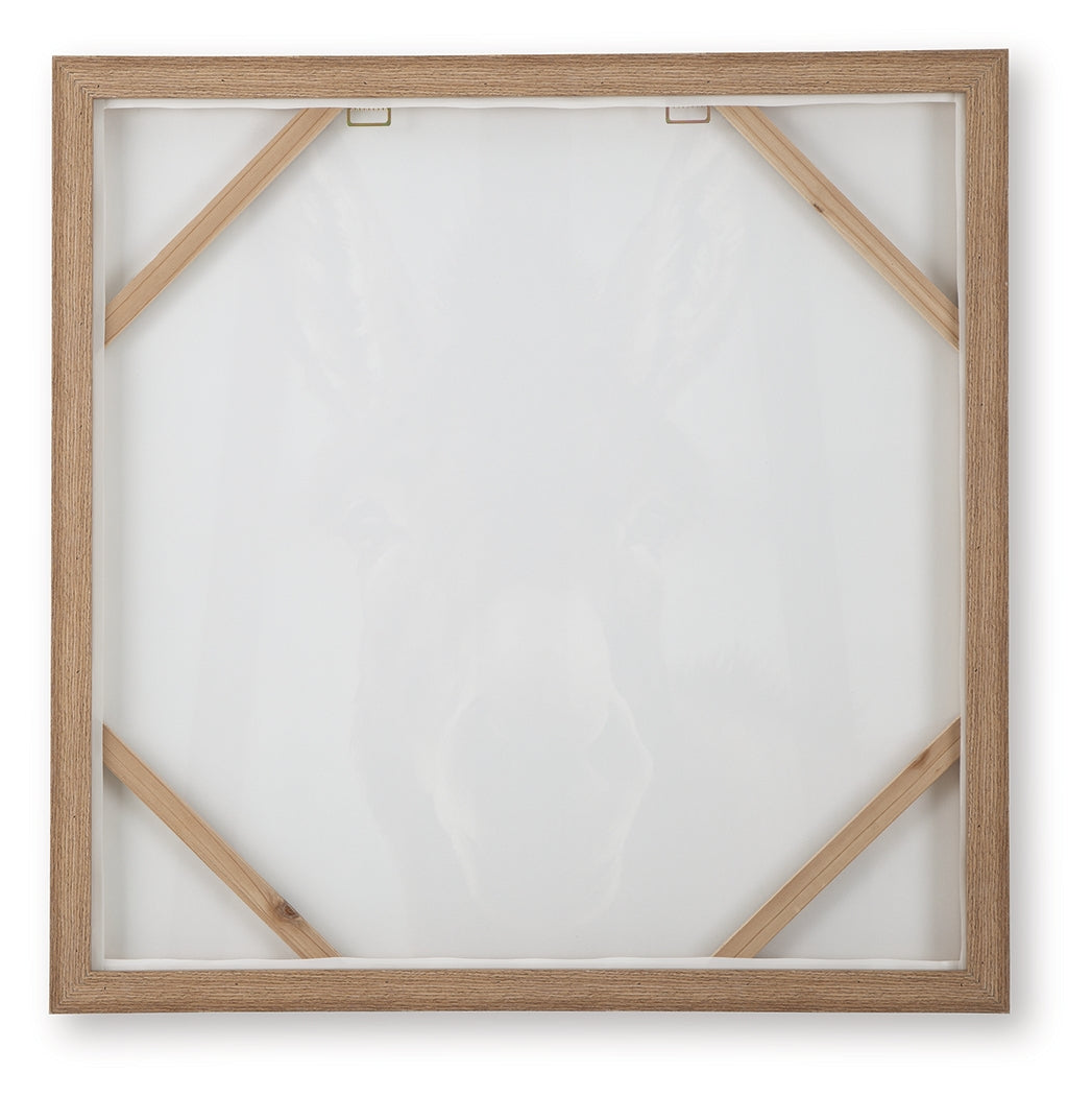 Landerton Brown/Blue/White Wall Art- Viva Furn