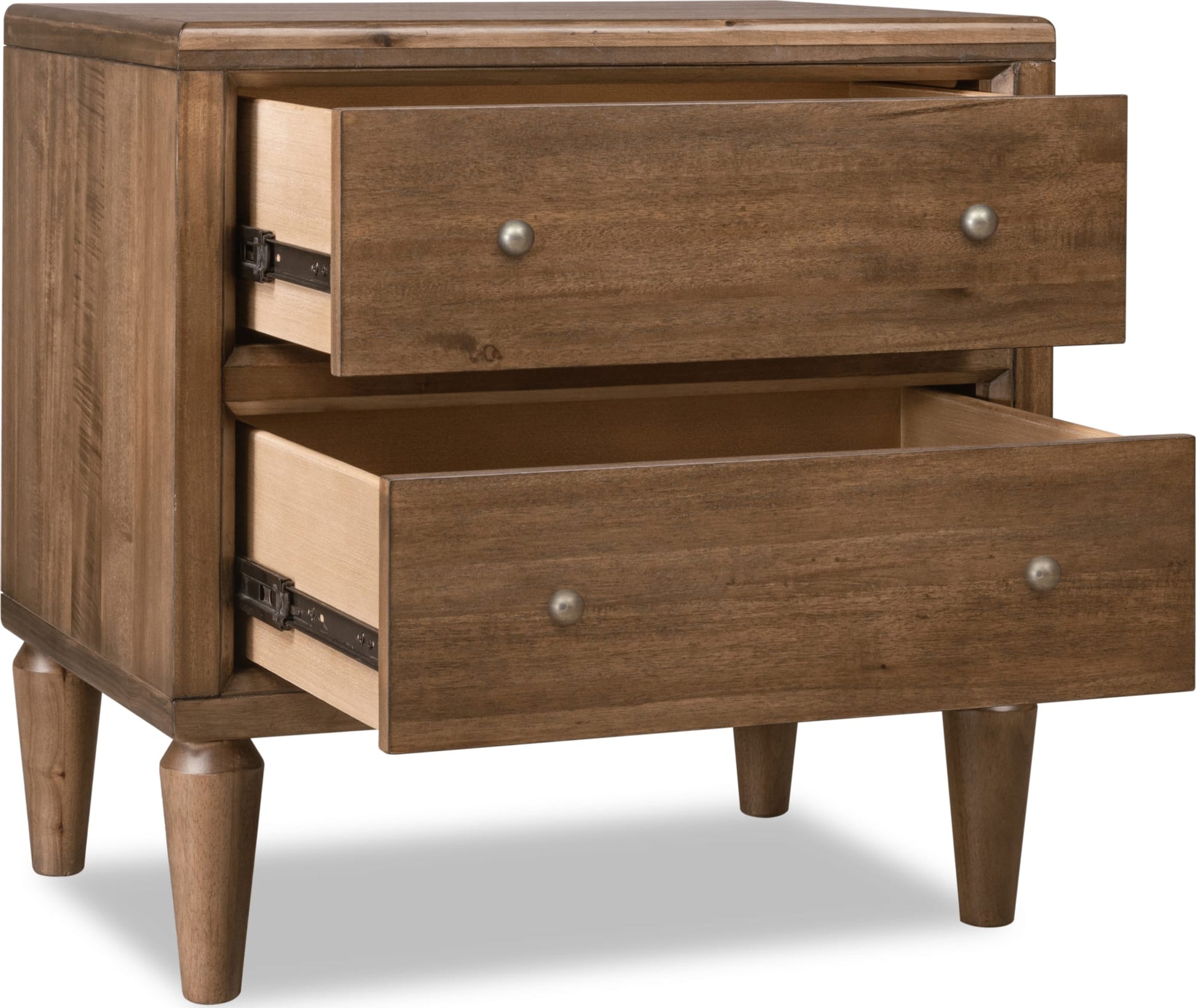 Langley Autumn Forest Two Drawer Nightstand w/CM - Ornate Home