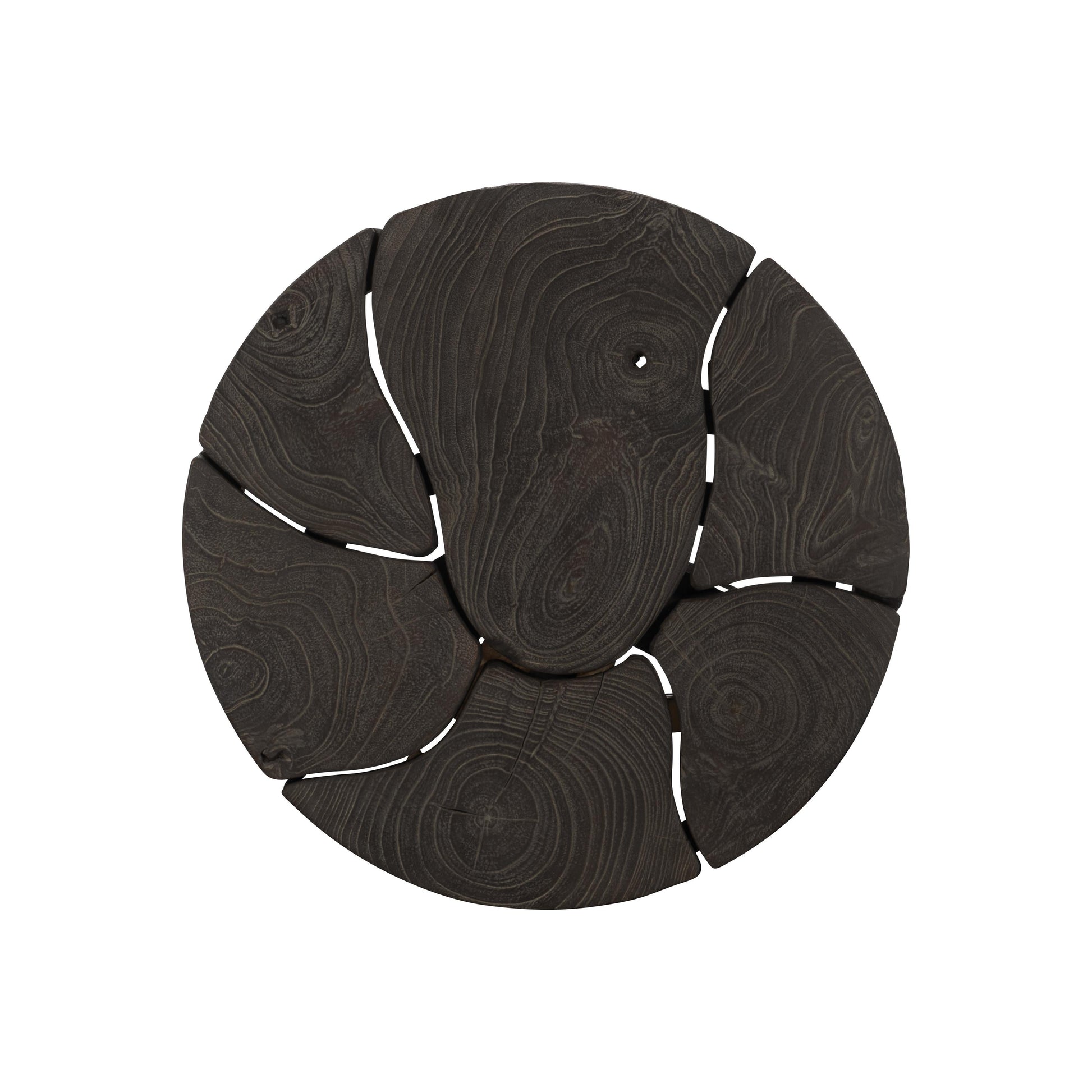 Lanita Smoked Truffle Accent Table - Ornate Home