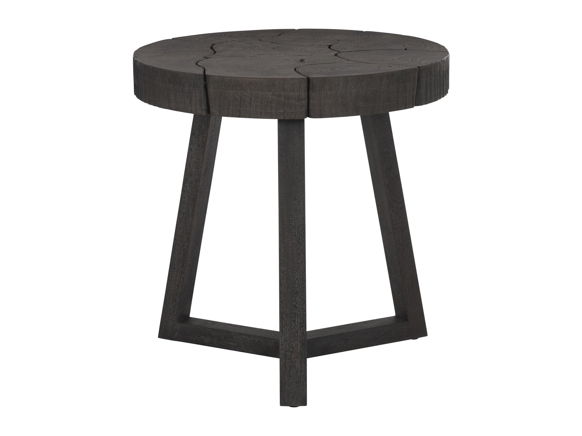 Lanita Smoked Truffle Side Table - Ornate Home