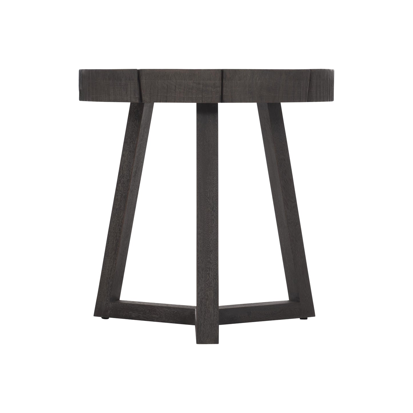 Lanita Smoked Truffle Side Table - Ornate Home