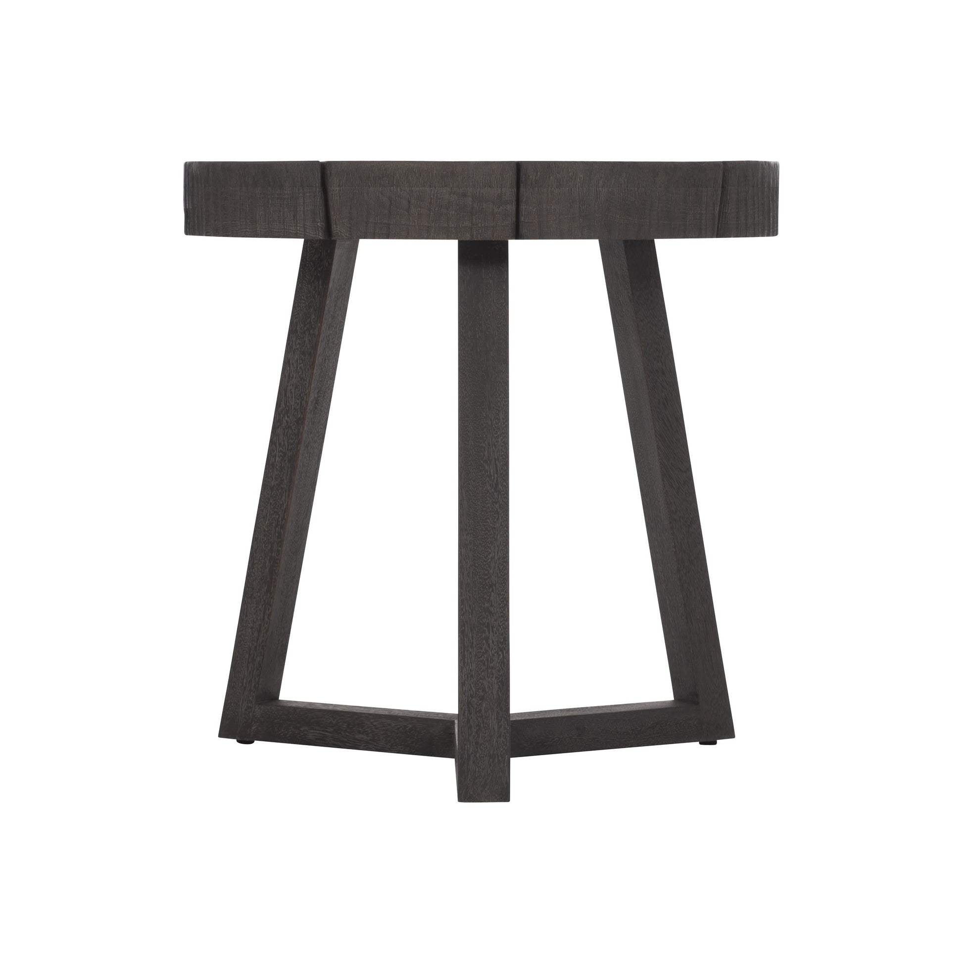 Lanita Smoked Truffle Side Table - Ornate Home