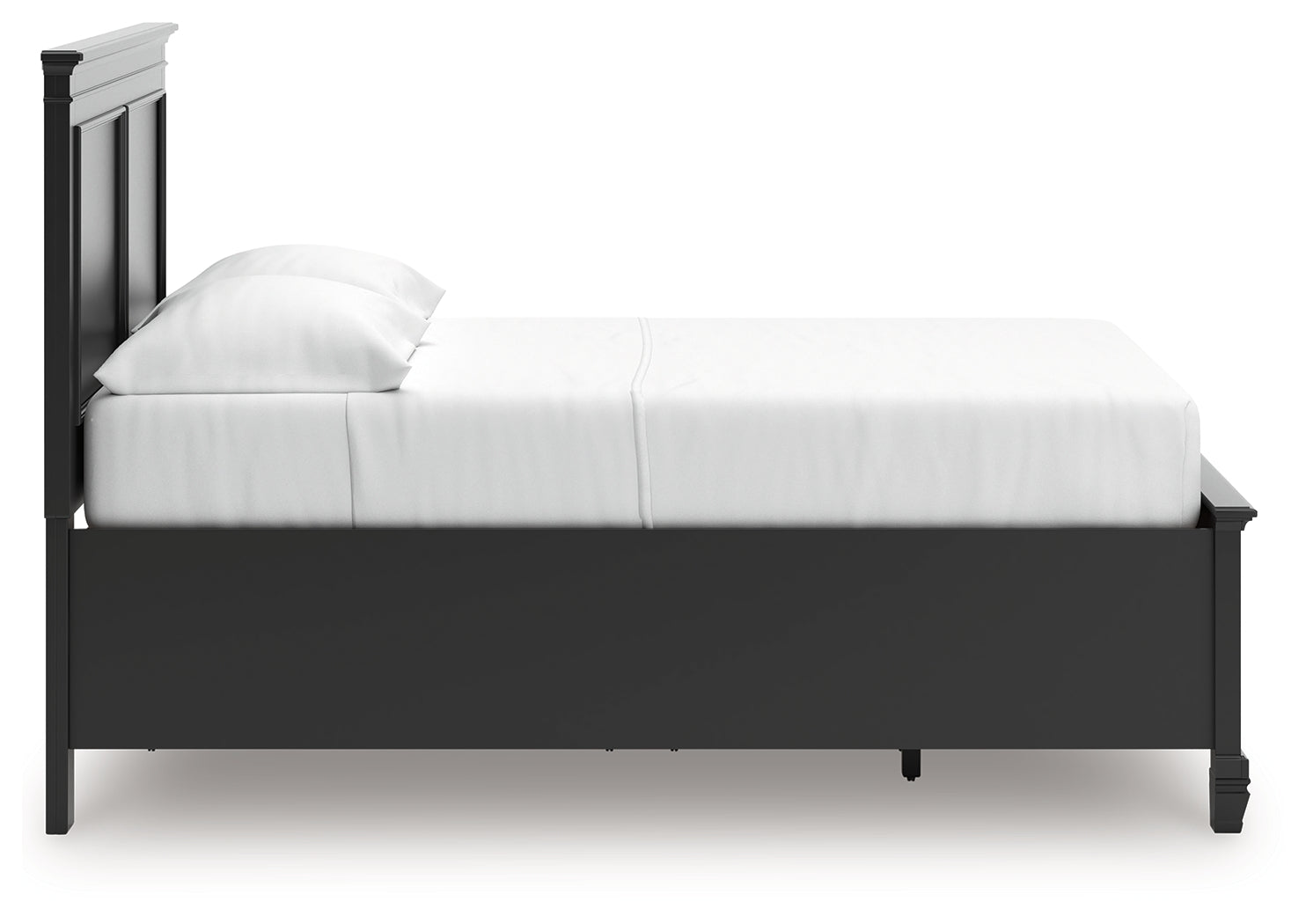 Lanolee Black Full Panel Storage Bed- Viva Furn