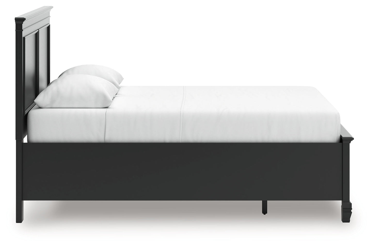 Lanolee Black Queen Panel Storage Bed- Viva Furn